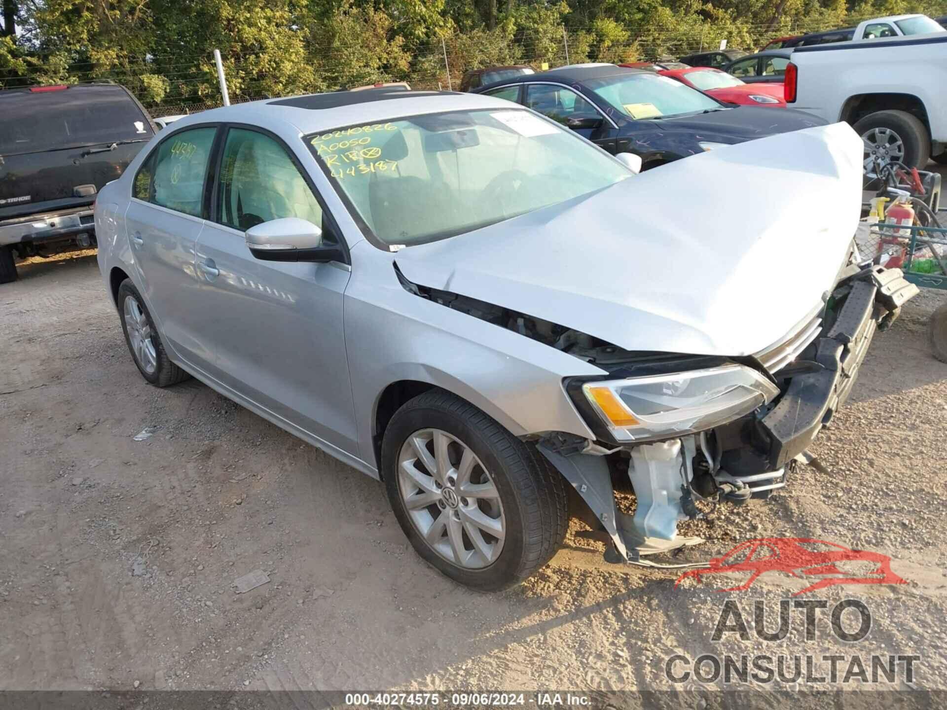 VOLKSWAGEN JETTA 2014 - 3VWD07AJ4EM443187