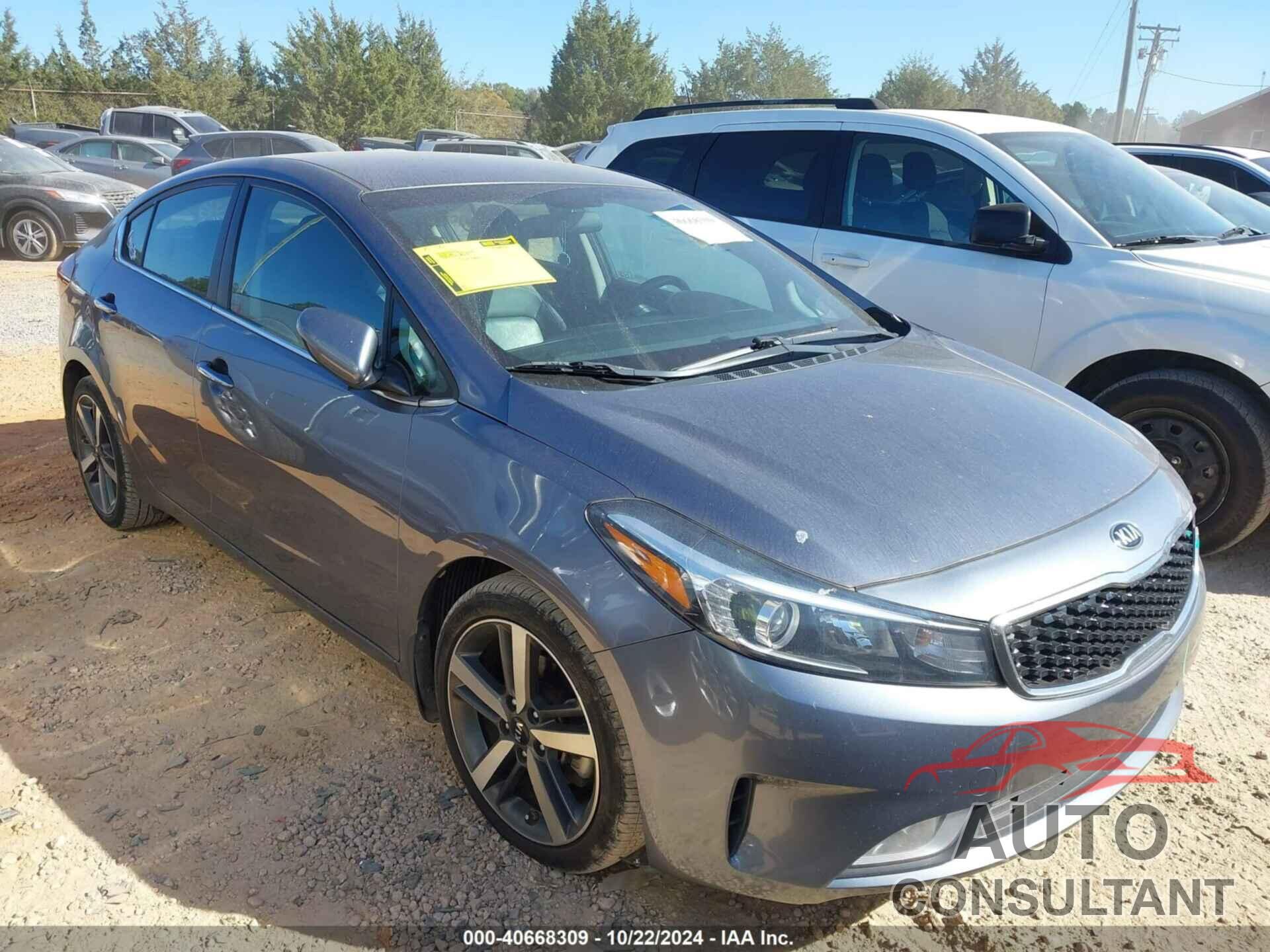 KIA FORTE 2018 - 3KPFL4A89JE195702