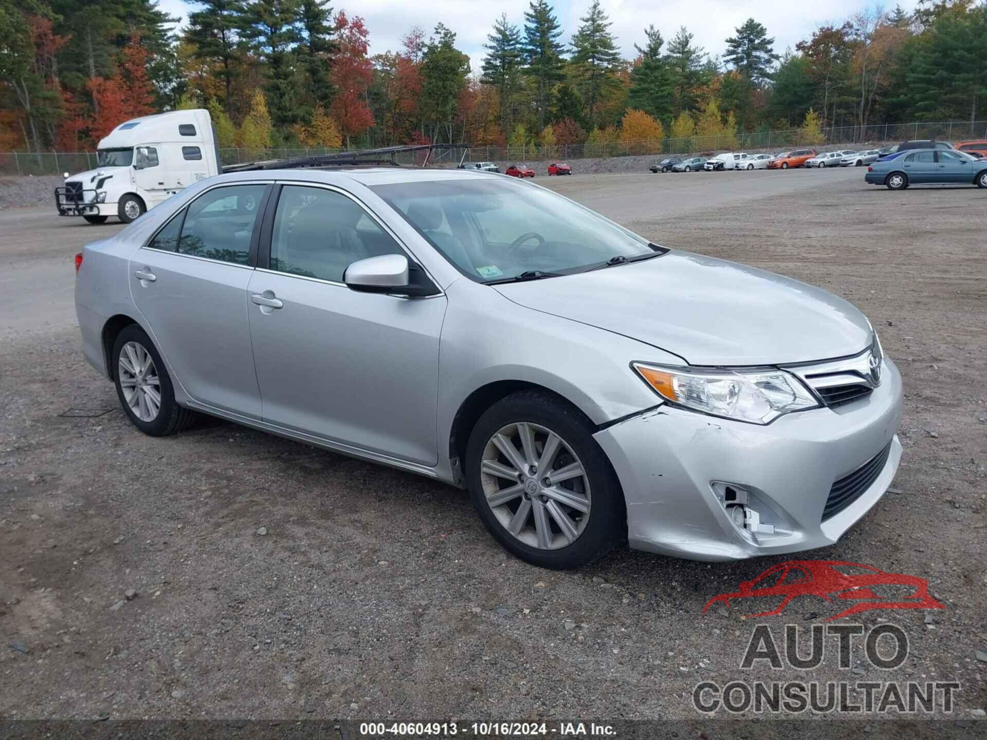 TOYOTA CAMRY 2012 - 4T1BF1FK5CU130208