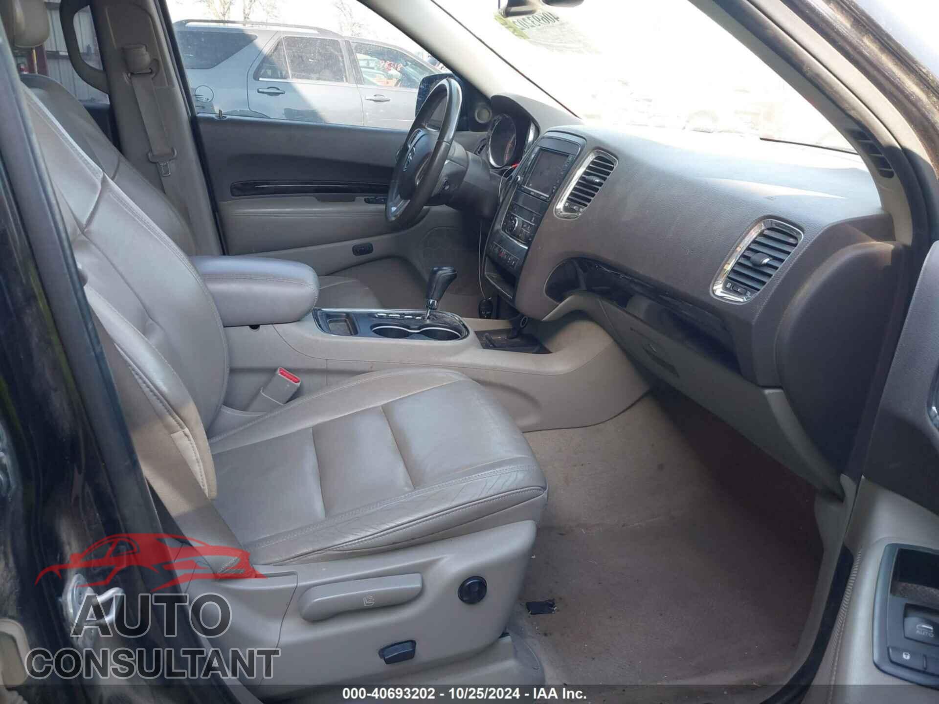 DODGE DURANGO 2012 - 1C4RDJDG7CC181108