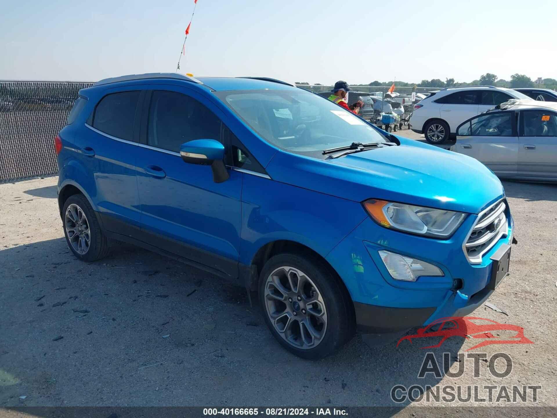 FORD ECOSPORT 2018 - MAJ3P1VE1JC242417