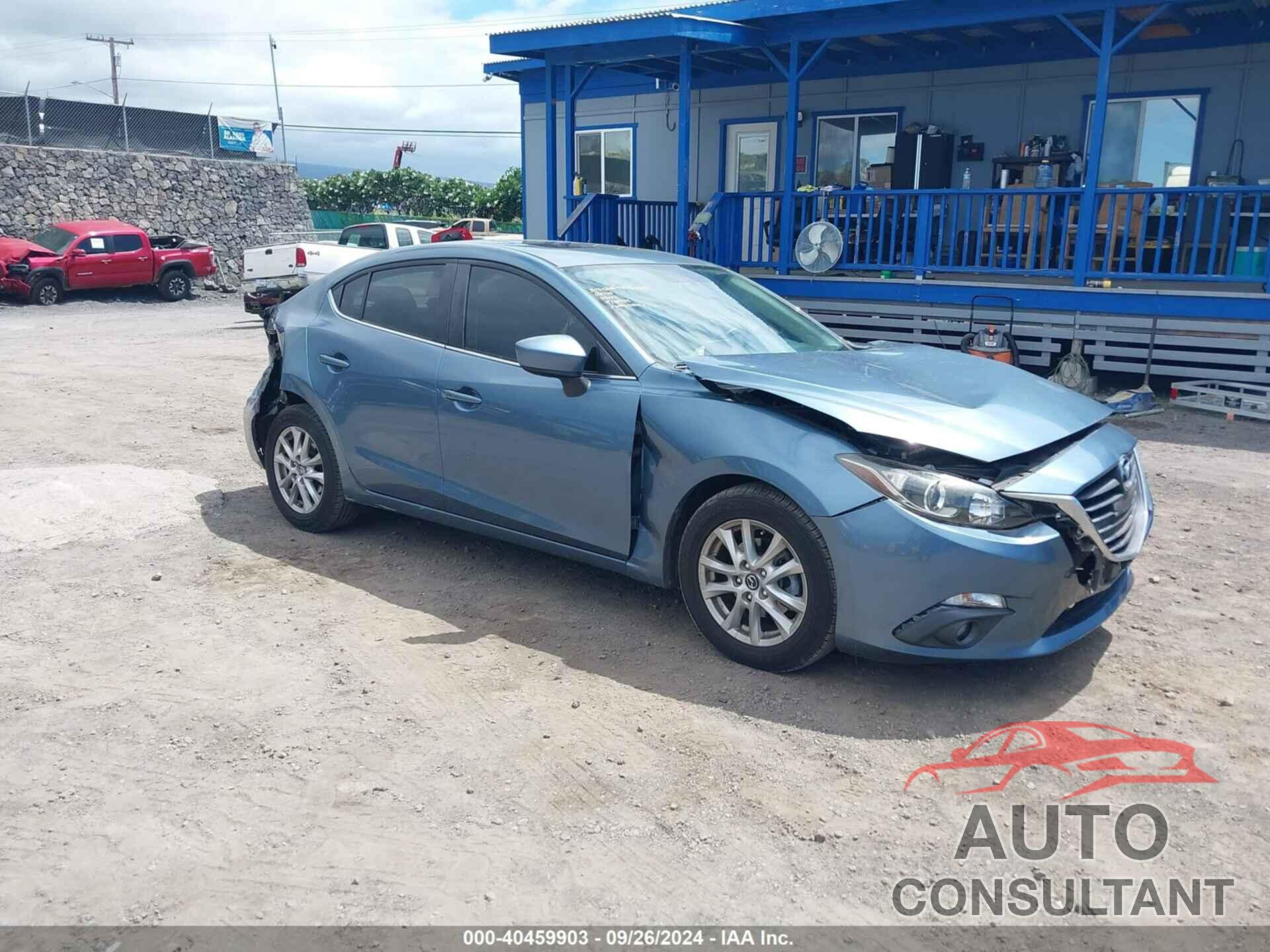 MAZDA MAZDA3 2015 - JM1BM1V76F1232467