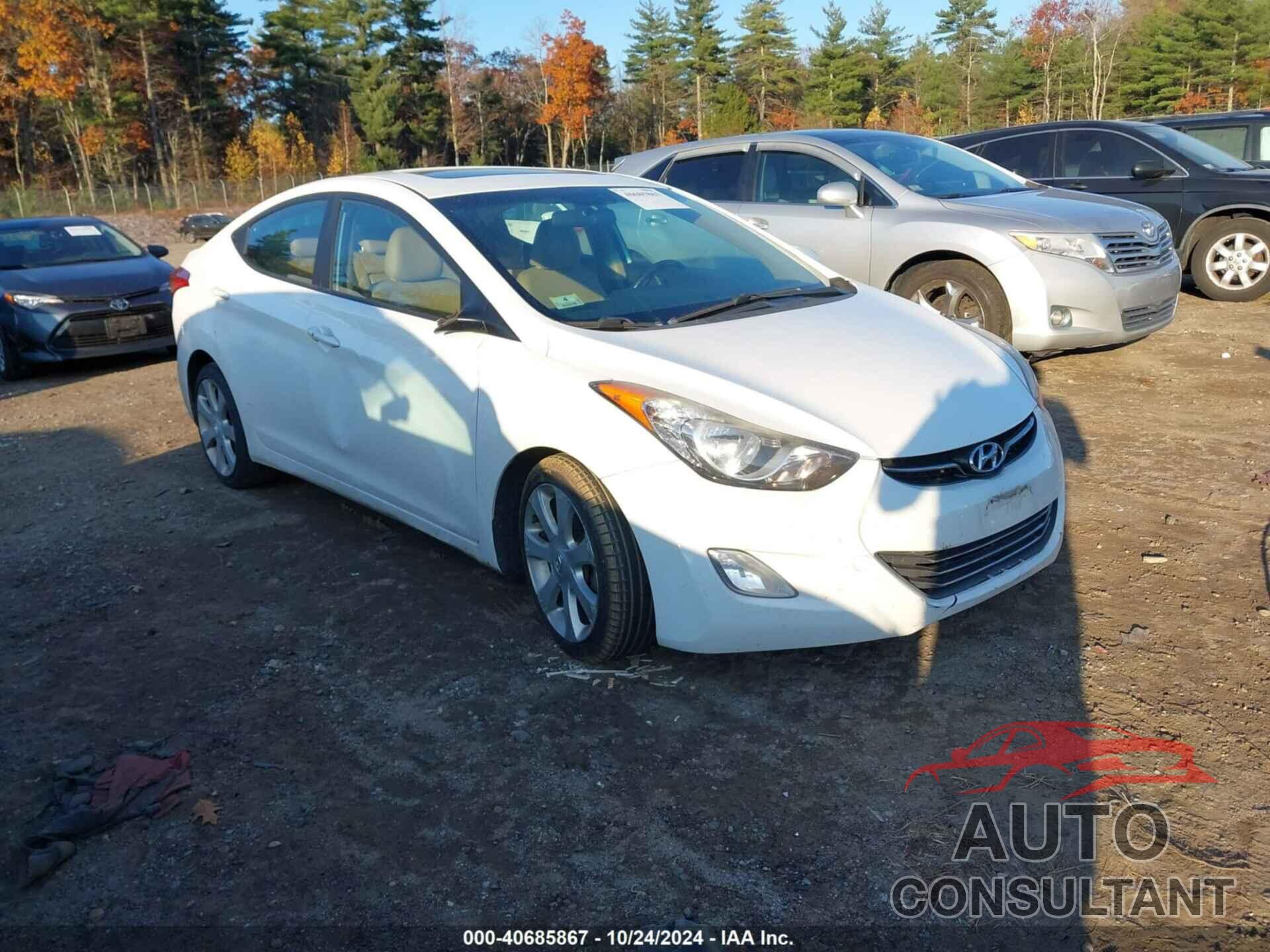 HYUNDAI ELANTRA 2013 - 5NPDH4AEXDH326165