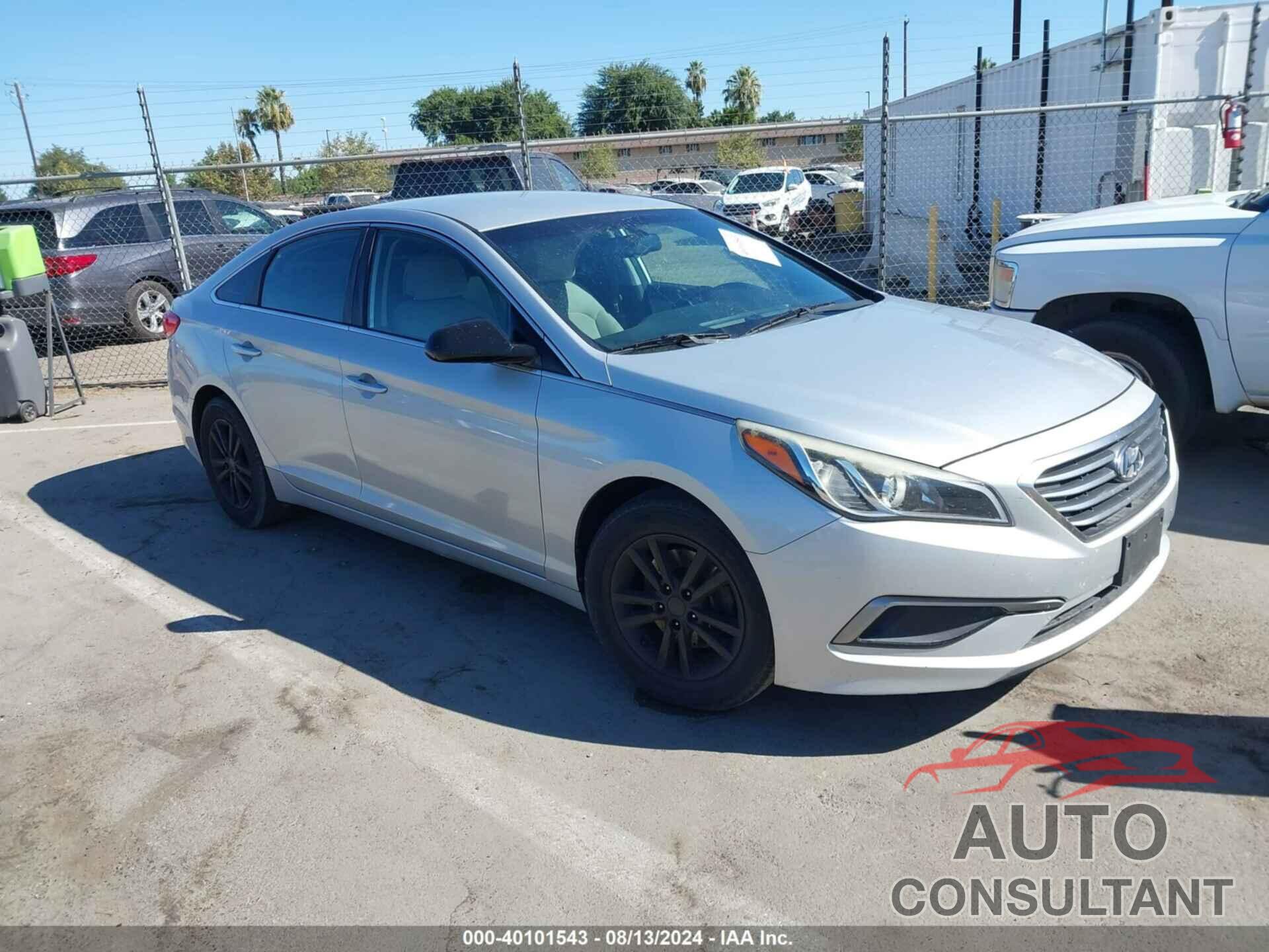 HYUNDAI SONATA 2016 - 5NPE24AFXGH265225