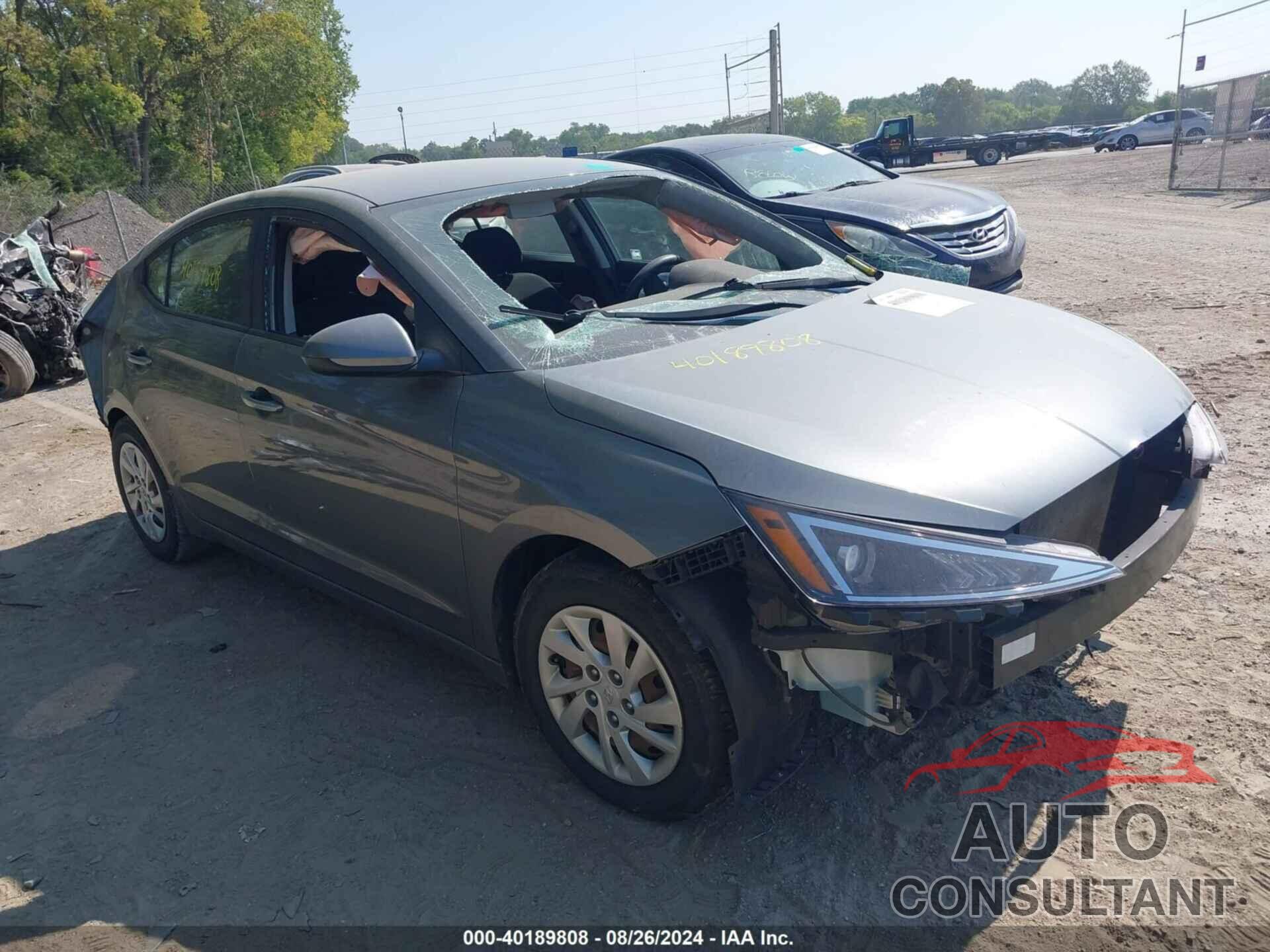 HYUNDAI ELANTRA 2019 - 5NPD74LF6KH445773
