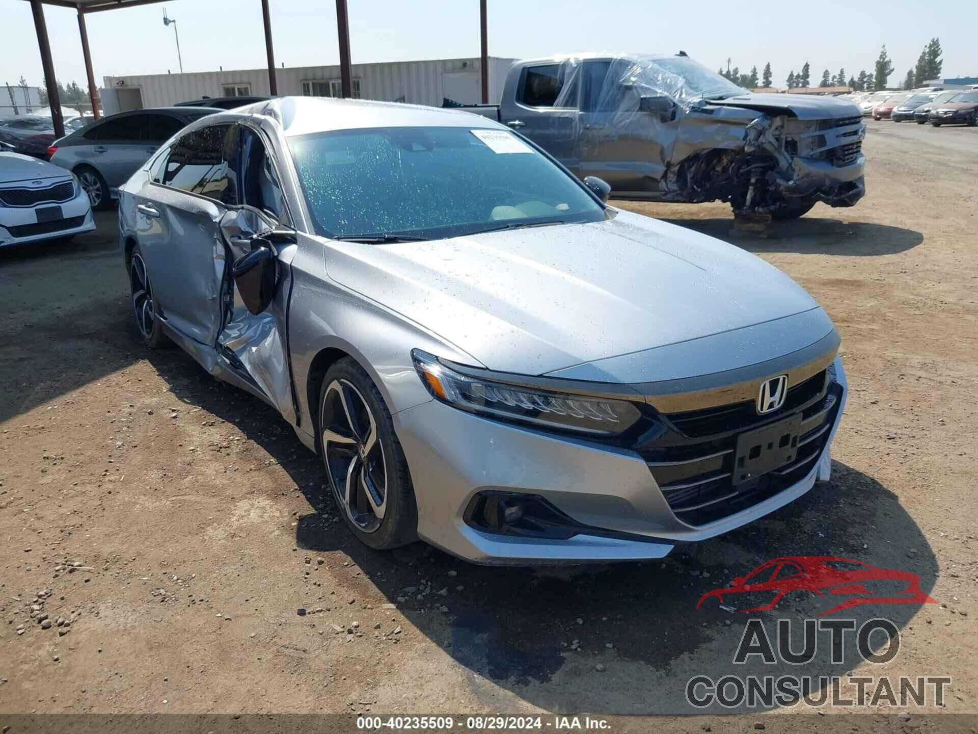 HONDA ACCORD 2022 - 1HGCV1F37NA100377