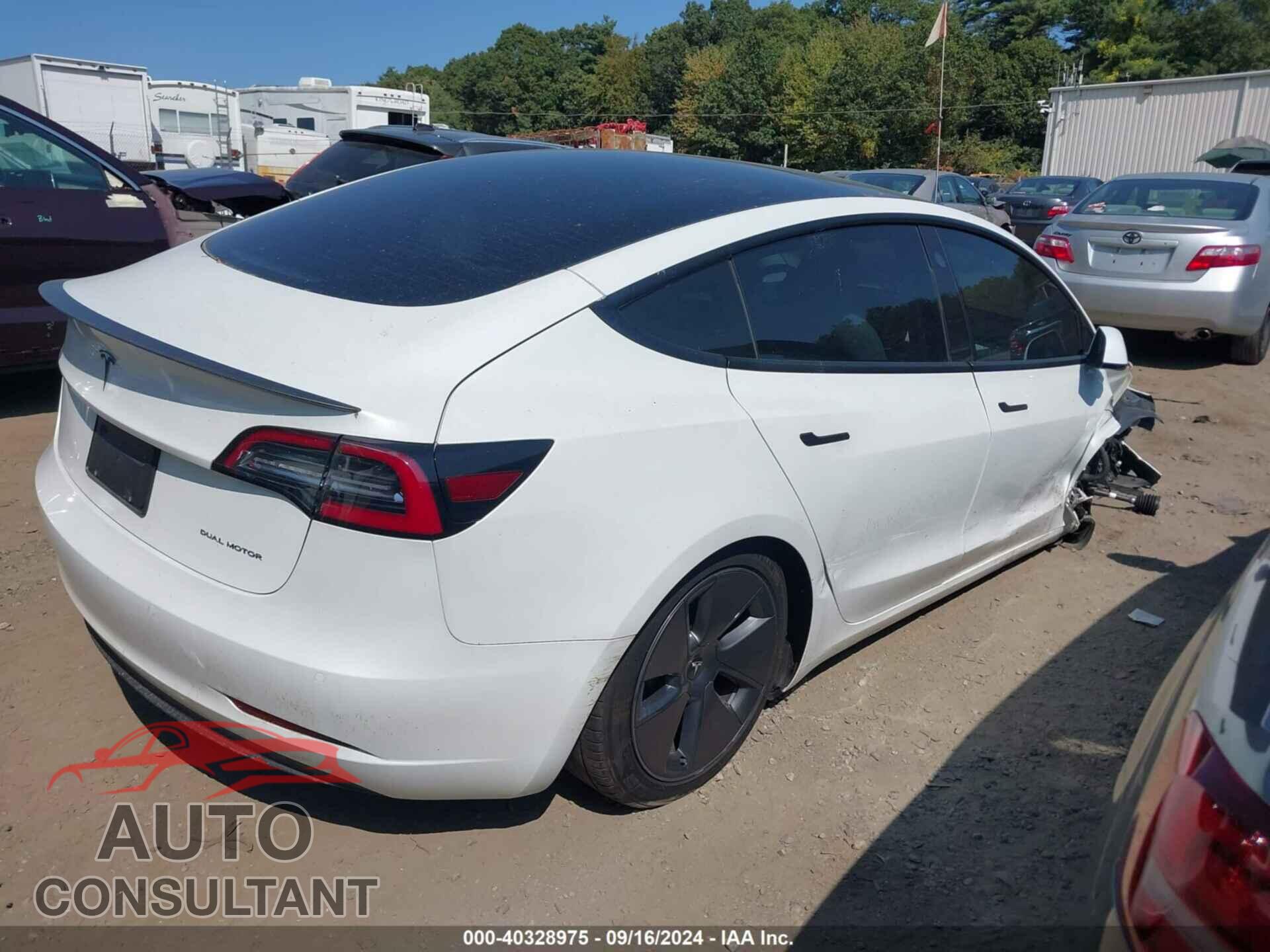 TESLA MODEL 3 2021 - 5YJ3E1EB5MF960596