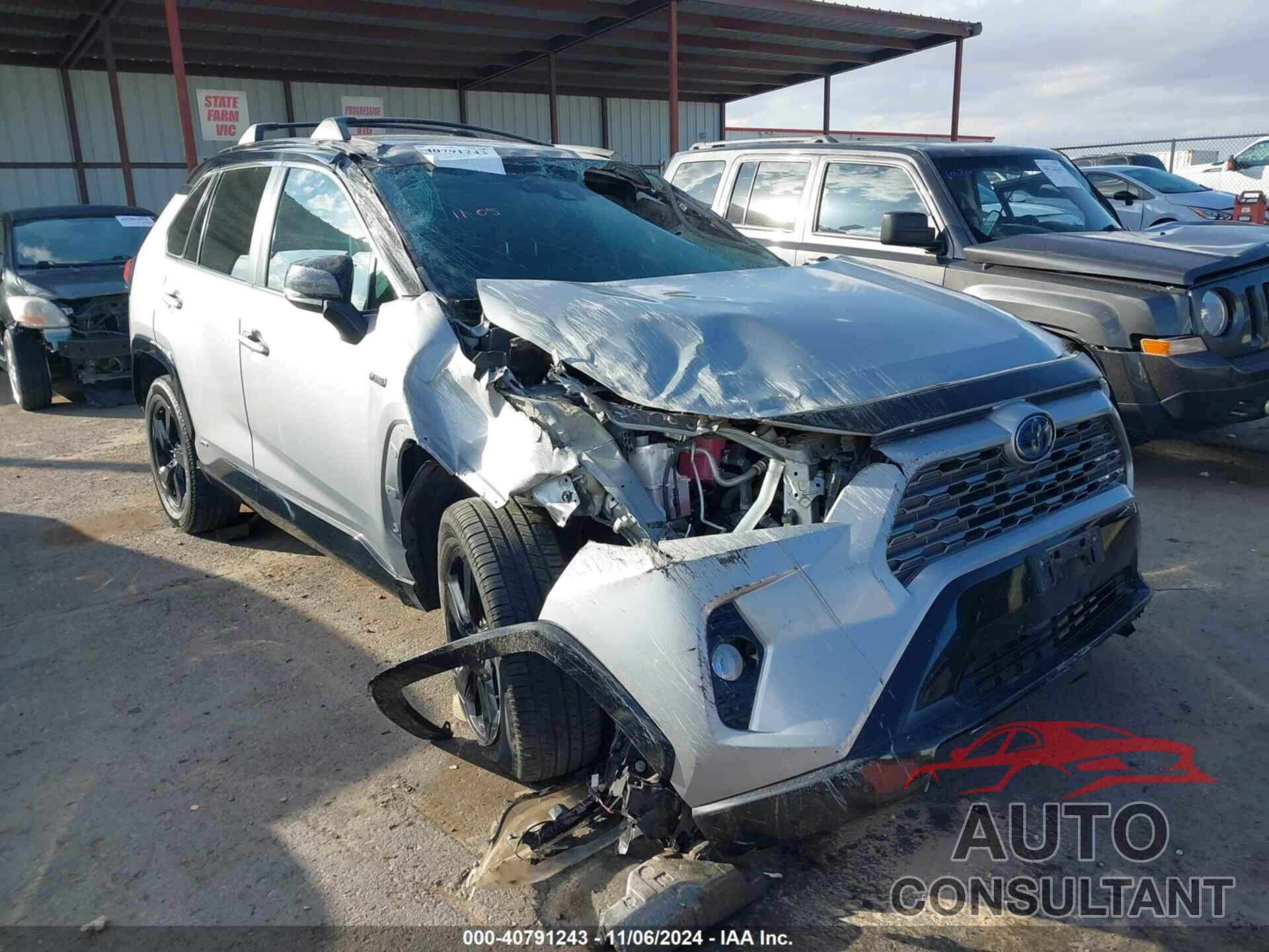 TOYOTA RAV4 HYBRID 2020 - 2T3EWRFV8LW054108