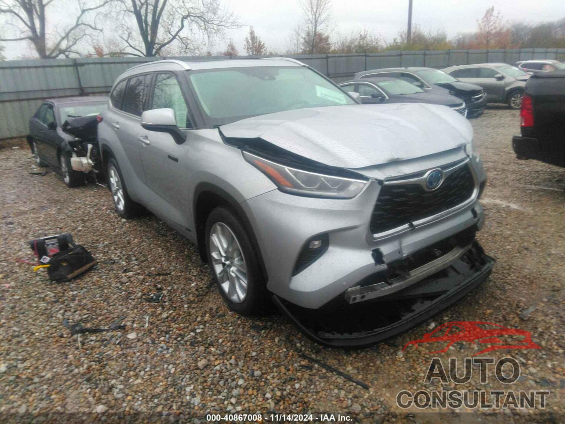 TOYOTA HIGHLANDER 2021 - 5TDDBRCH9MS533243