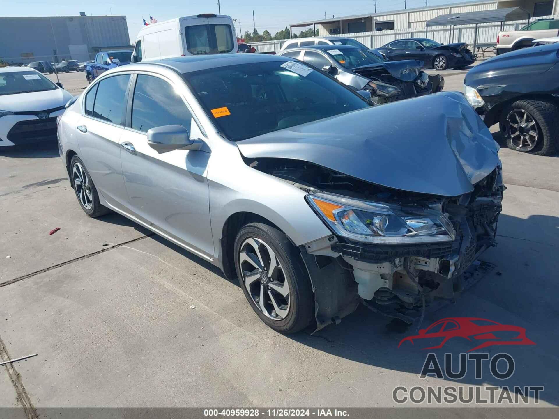 HONDA ACCORD 2017 - 1HGCR2F80HA166067
