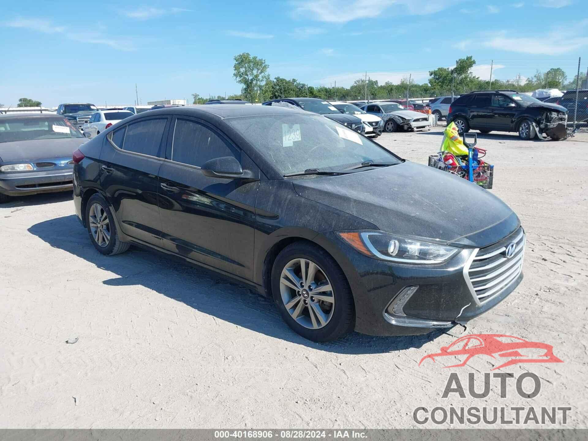 HYUNDAI ELANTRA 2018 - 5NPD84LF0JH309831