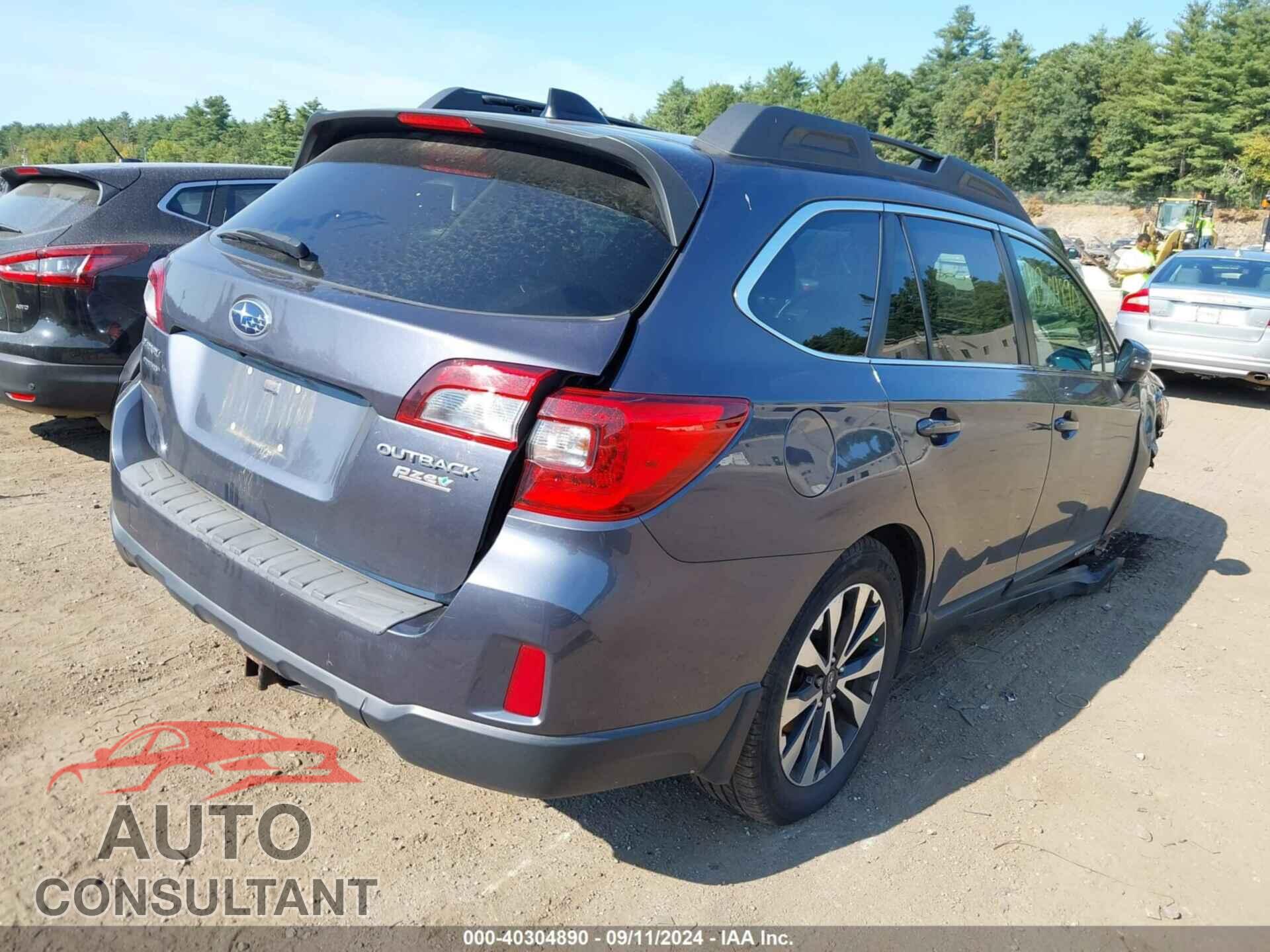 SUBARU OUTBACK 2016 - 4S4BSANC3G3241020