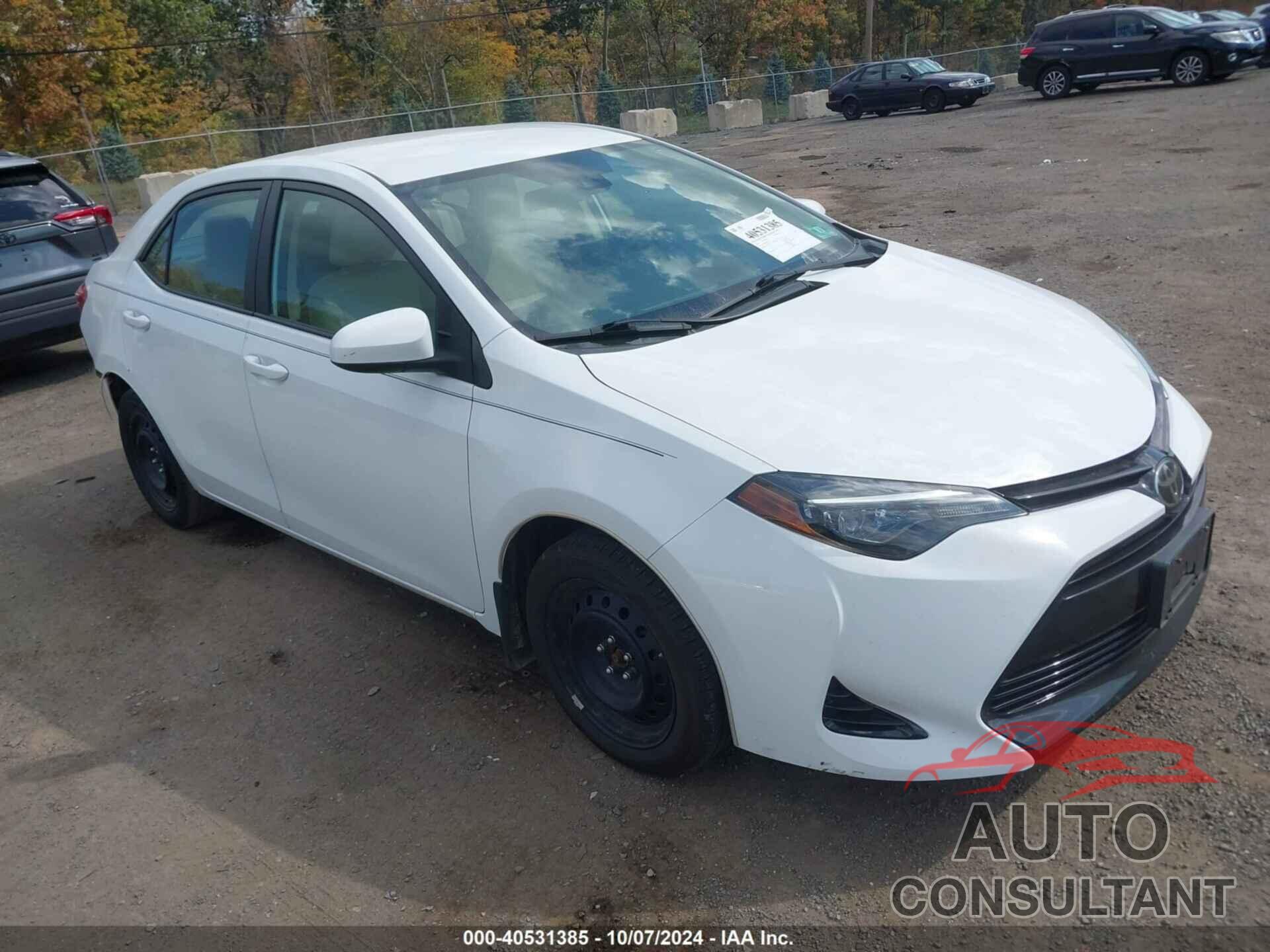 TOYOTA COROLLA 2018 - 2T1BURHE8JC116751