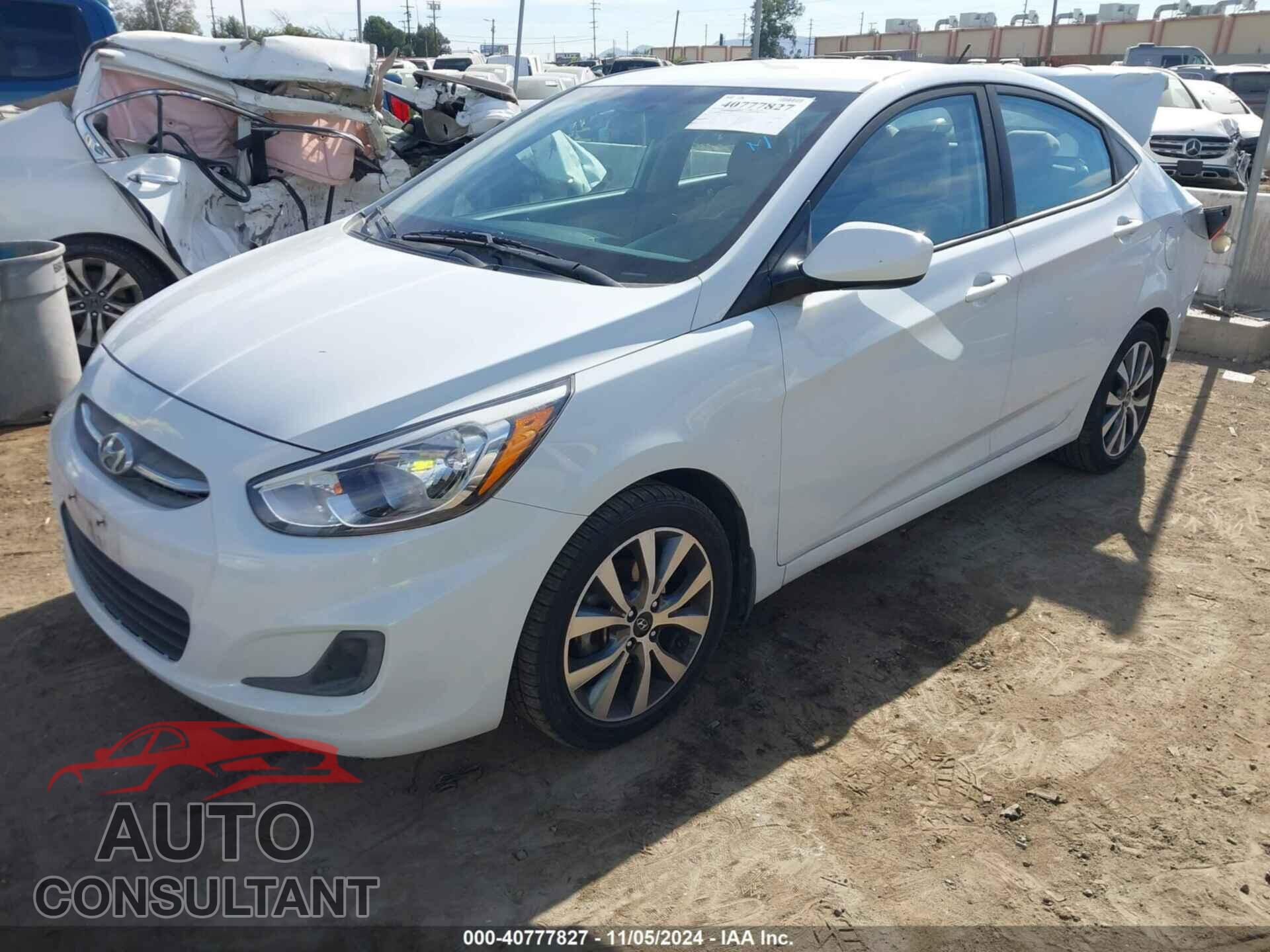HYUNDAI ACCENT 2017 - KMHCT4AE6HU361870
