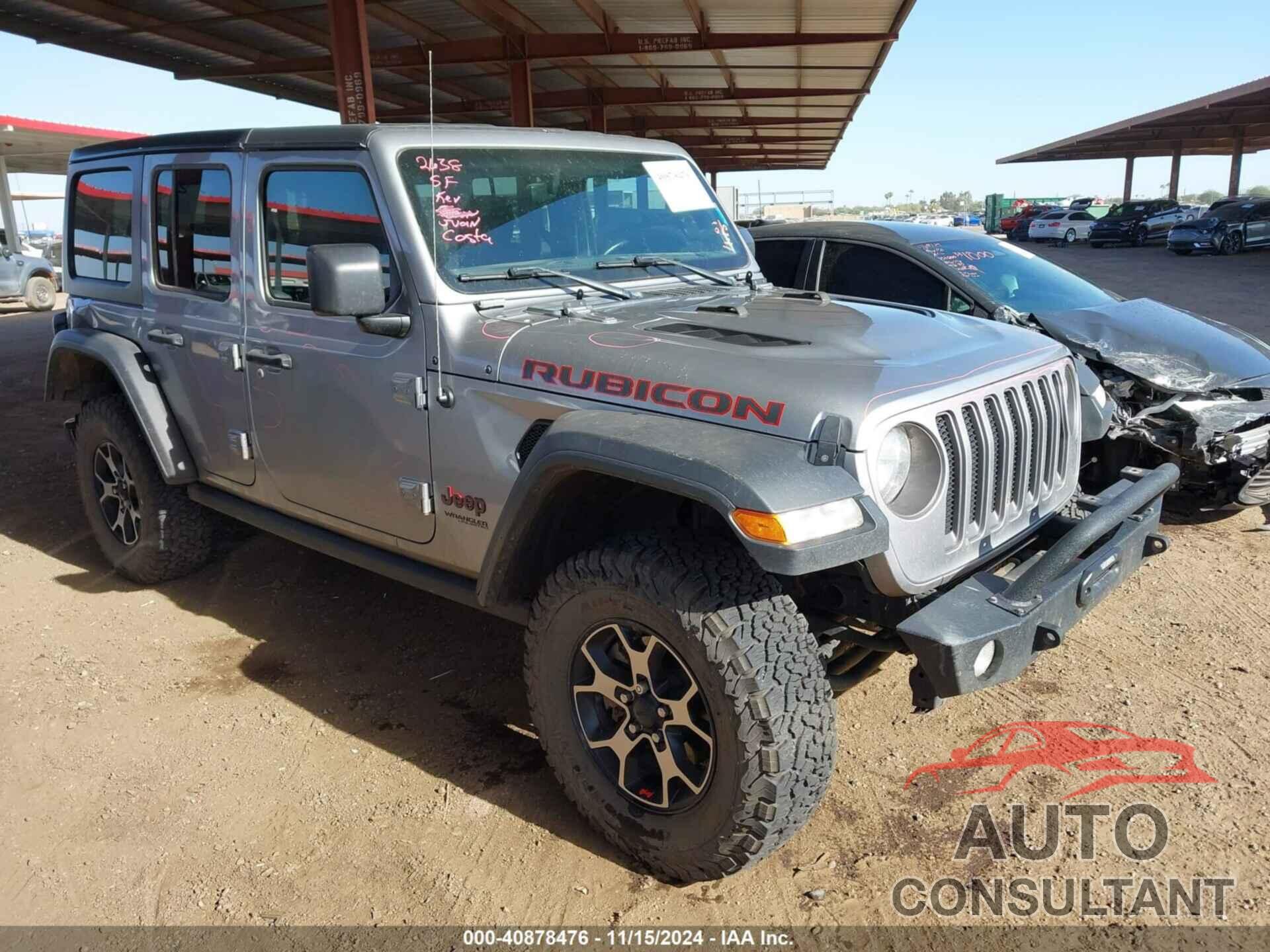JEEP WRANGLER UNLIMITED 2019 - 1C4HJXFN8KW526064