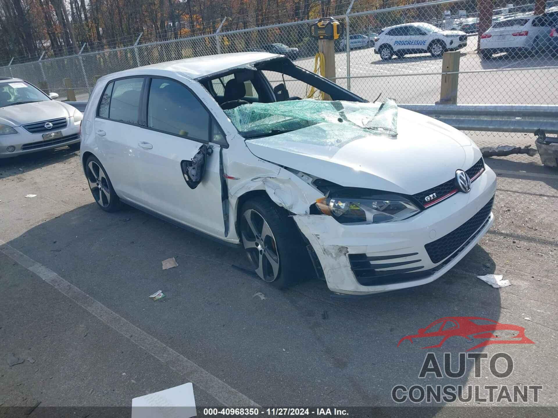 VOLKSWAGEN GOLF GTI 2015 - 3VW5T7AU5FM095035
