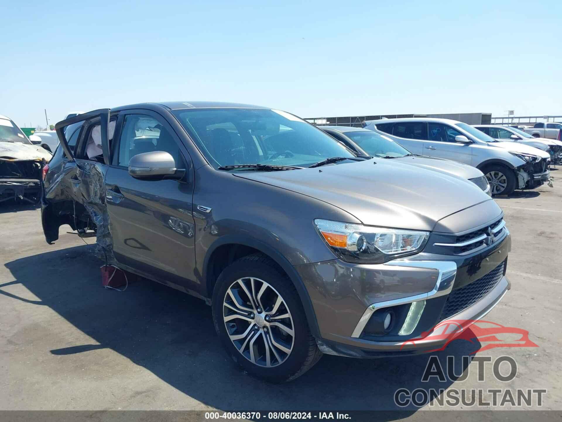 MITSUBISHI OUTLANDER SPORT 2019 - JA4AP4AU8KU005509