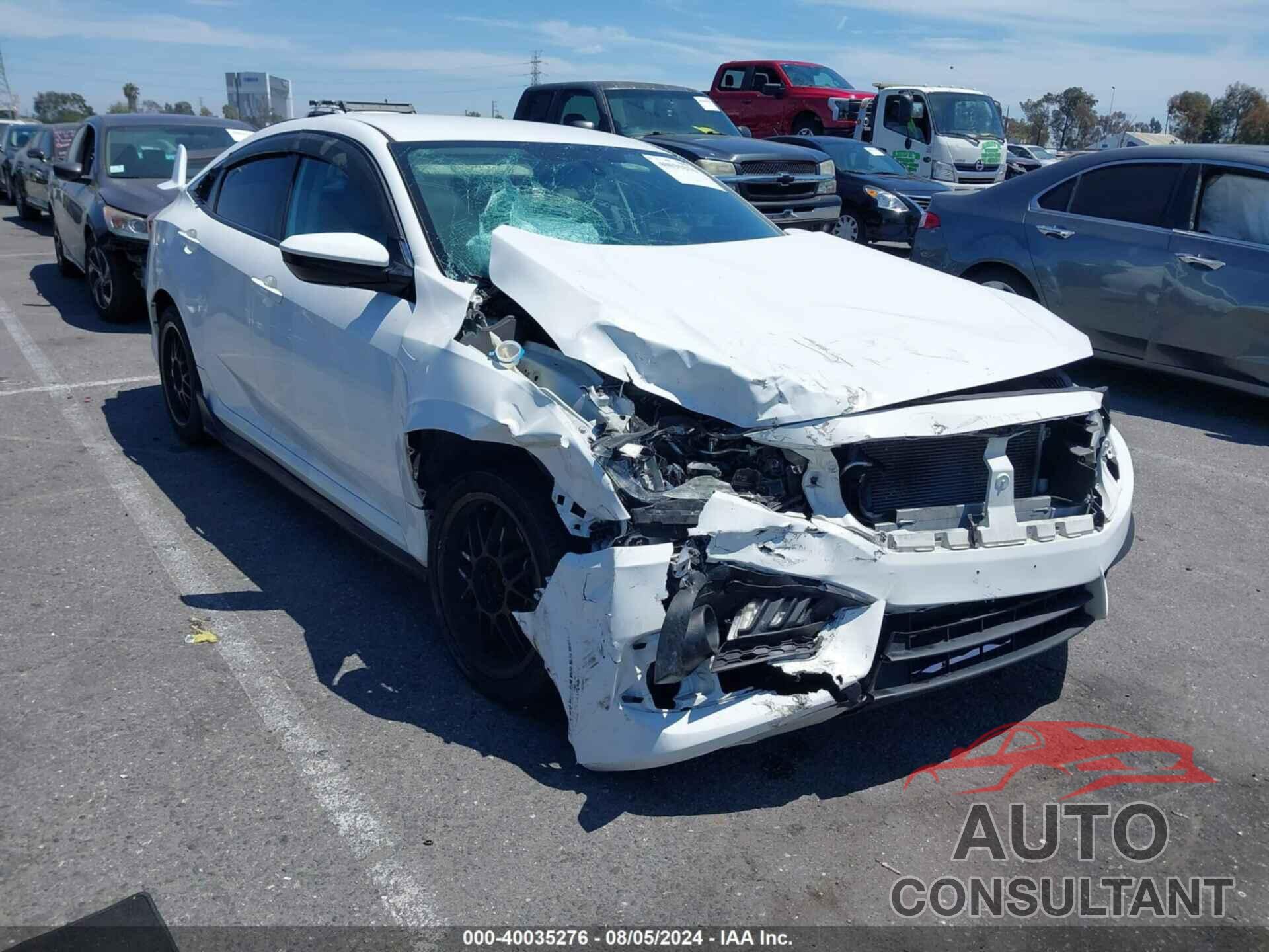 HONDA CIVIC 2018 - 2HGFC2F52JH504483