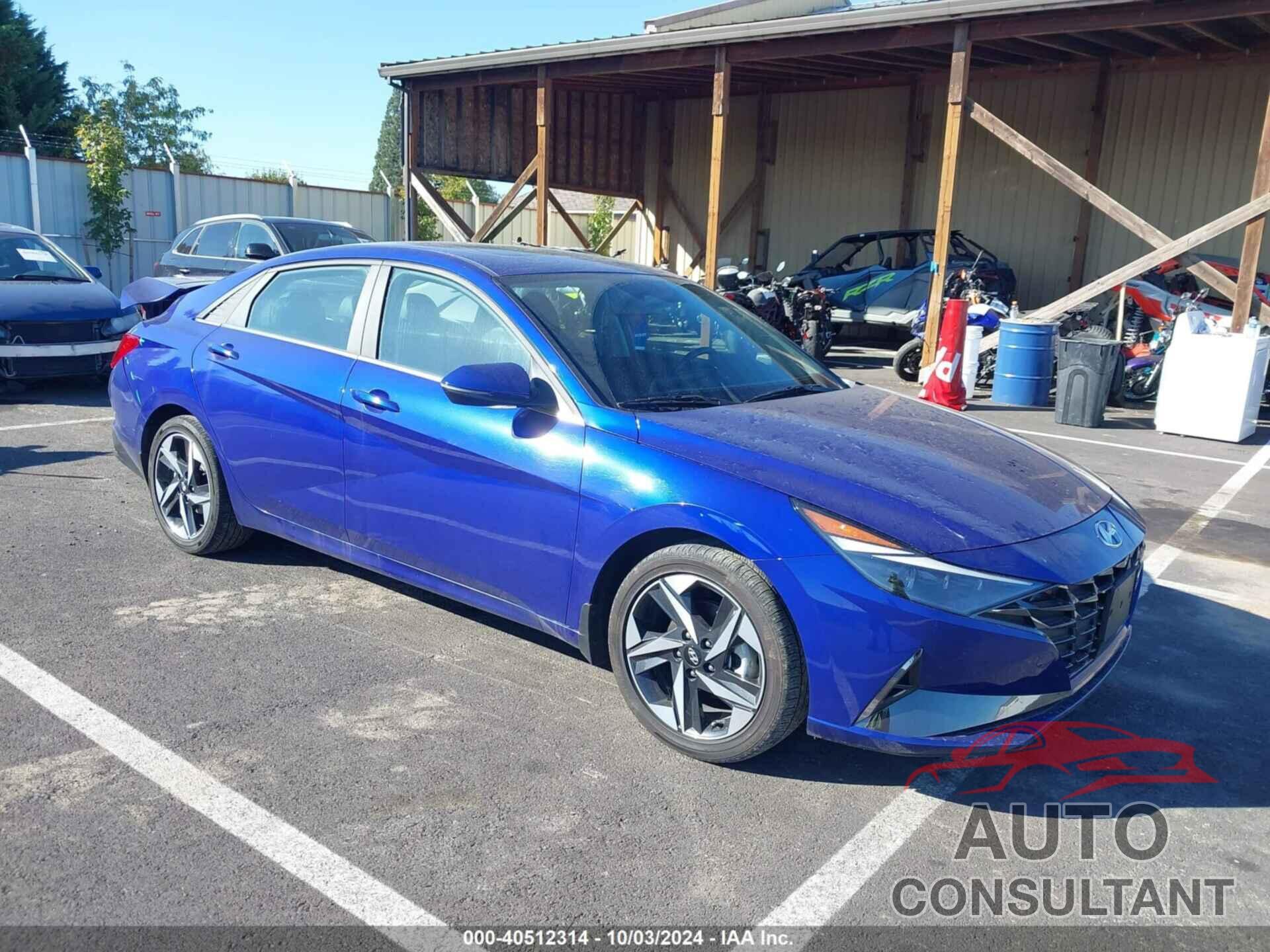 HYUNDAI ELANTRA HYBRID 2023 - KMHLN4AJ9PU057891