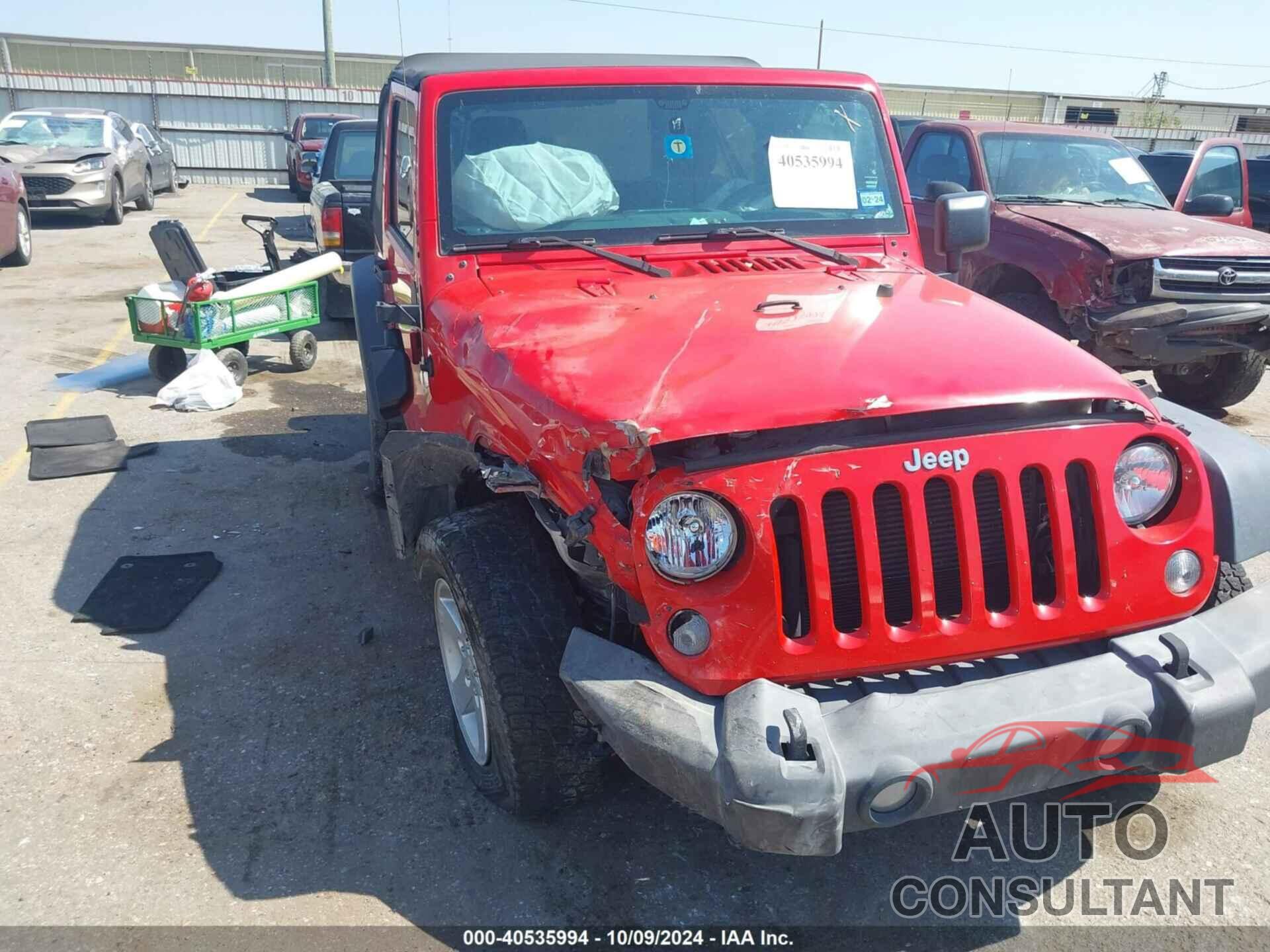 JEEP WRANGLER 2017 - 1C4AJWAG4HL670676