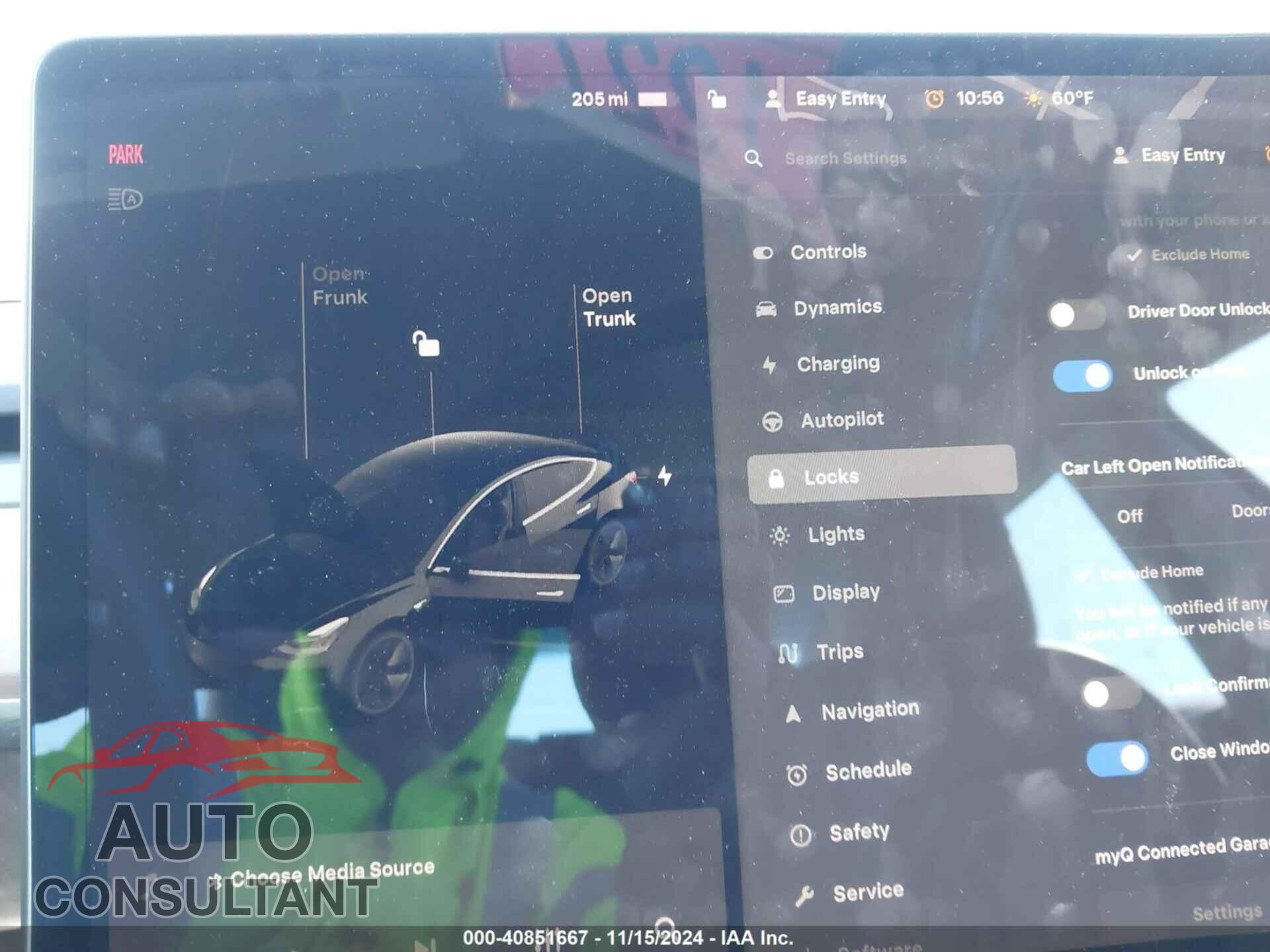 TESLA MODEL 3 2019 - 5YJ3E1EB6KF385566