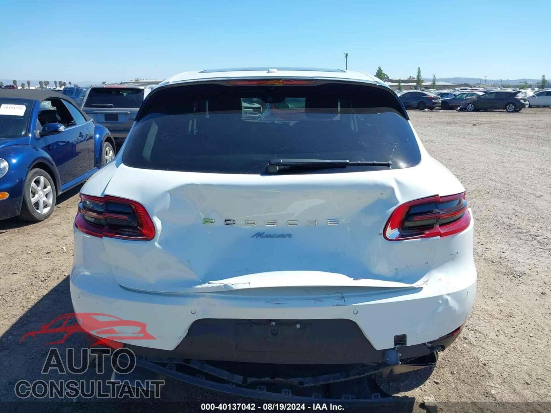 PORSCHE MACAN 2017 - WP1AA2A53HLB05938