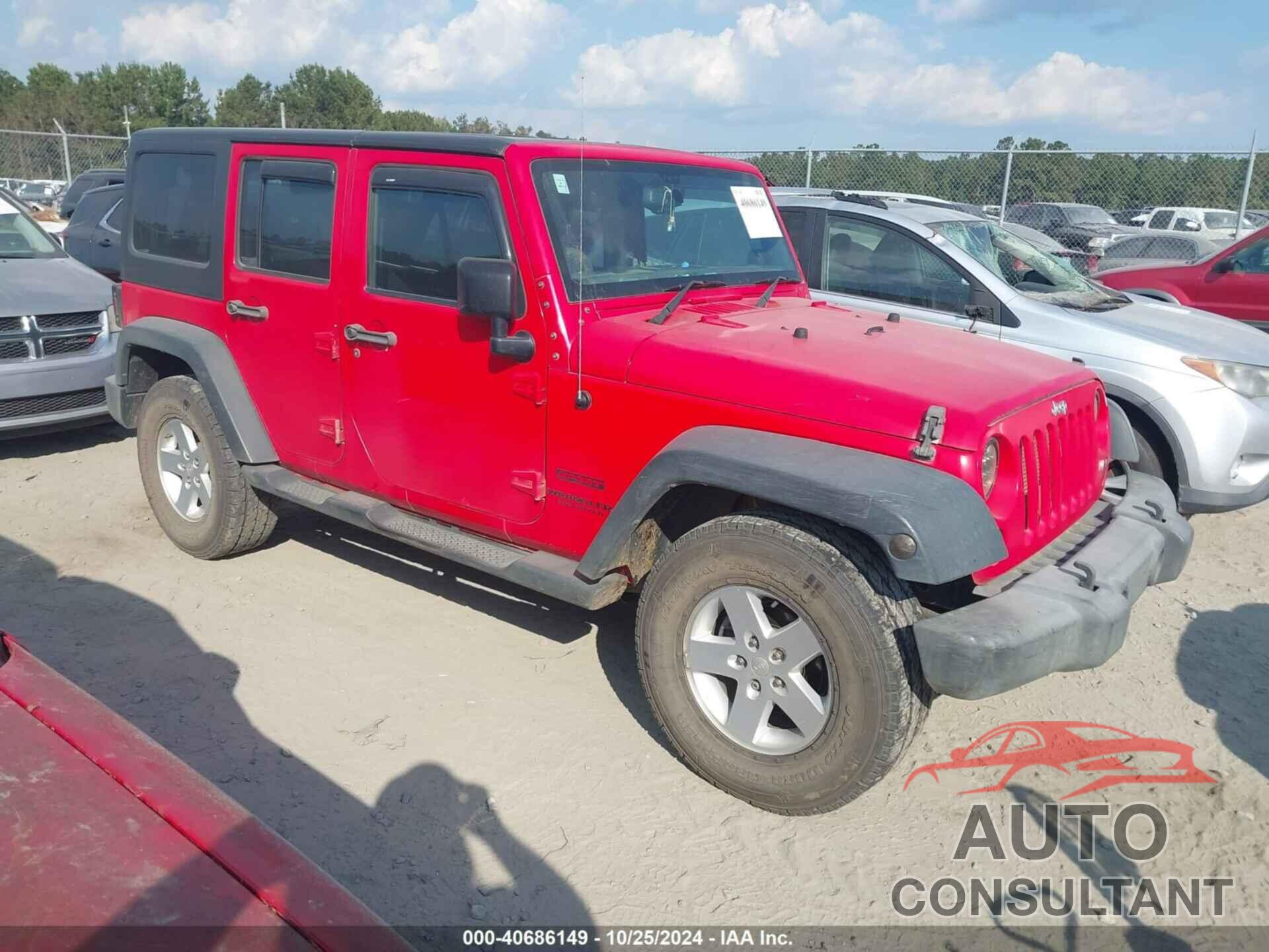 JEEP WRANGLER UNLIMITED 2016 - 1C4BJWKG1GL108445