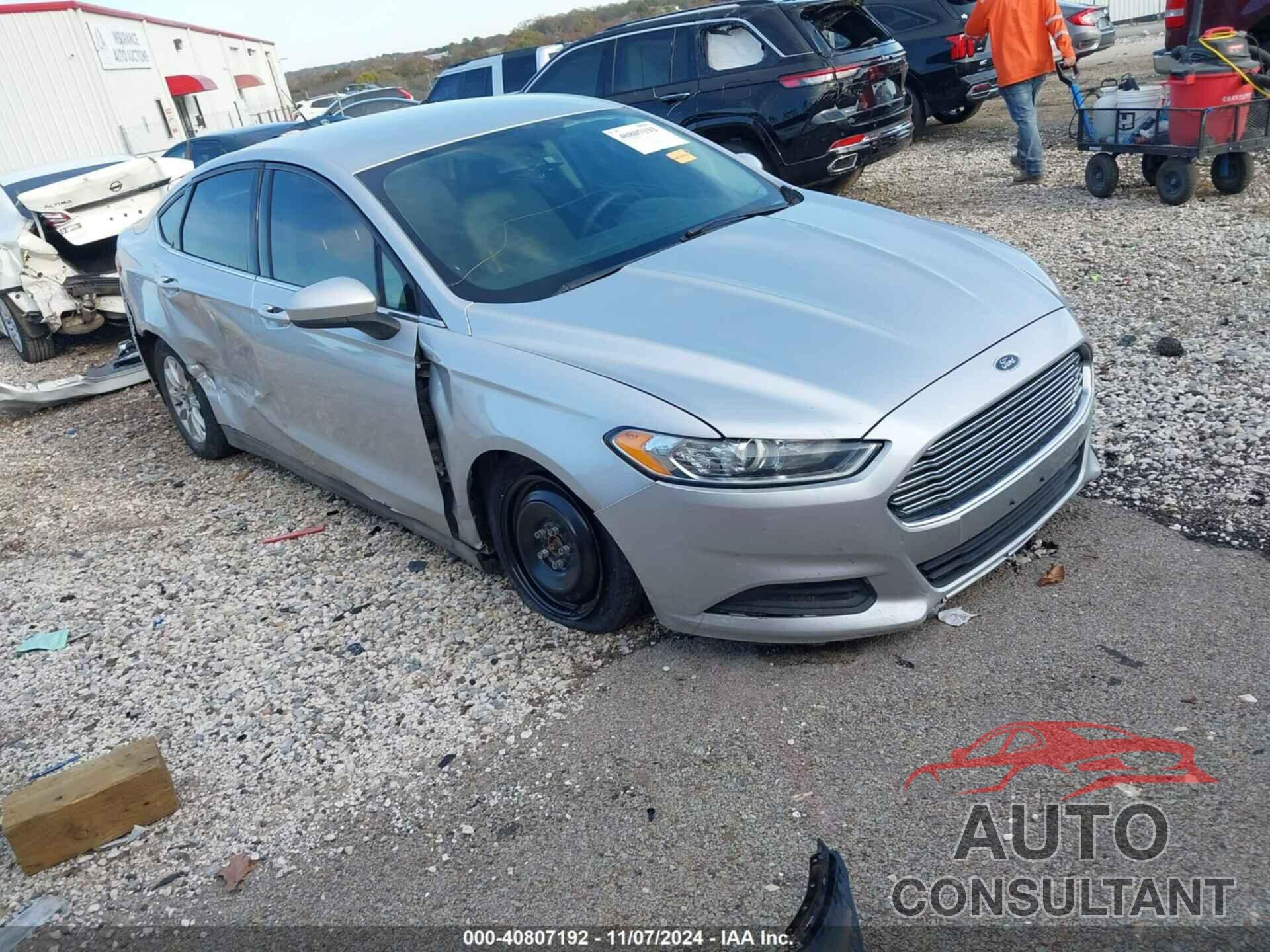 FORD FUSION 2015 - 1FA6P0G7XF5116669