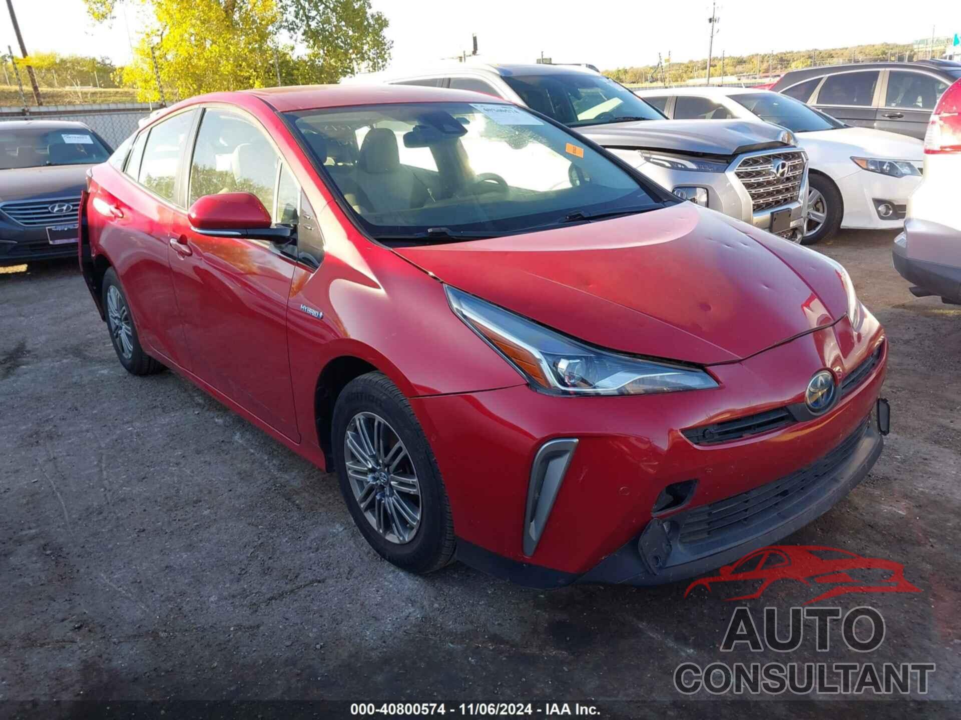 TOYOTA PRIUS 2019 - JTDL9RFU4K3007990