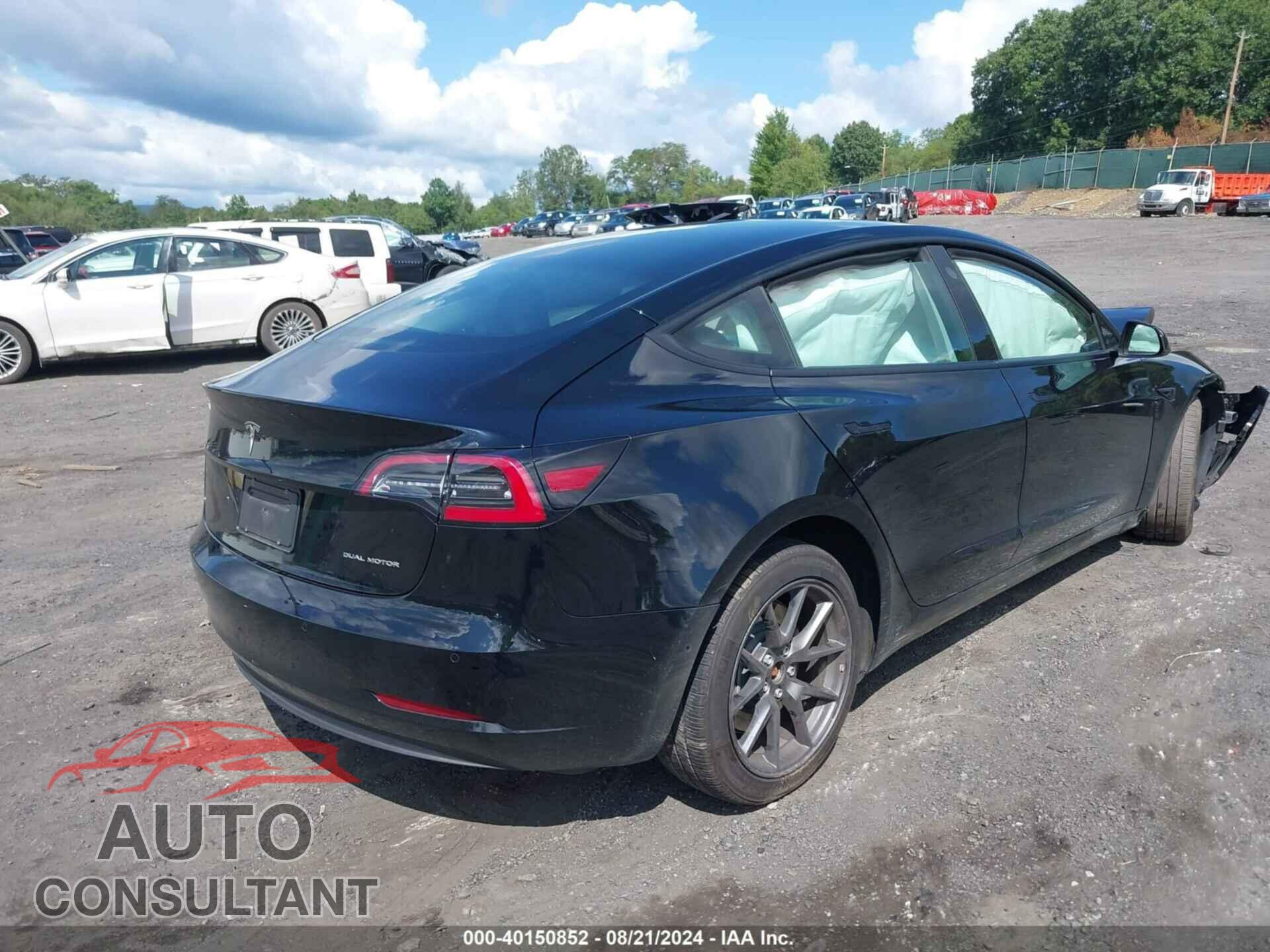 TESLA MODEL 3 2022 - 5YJ3E1EB6NF249880