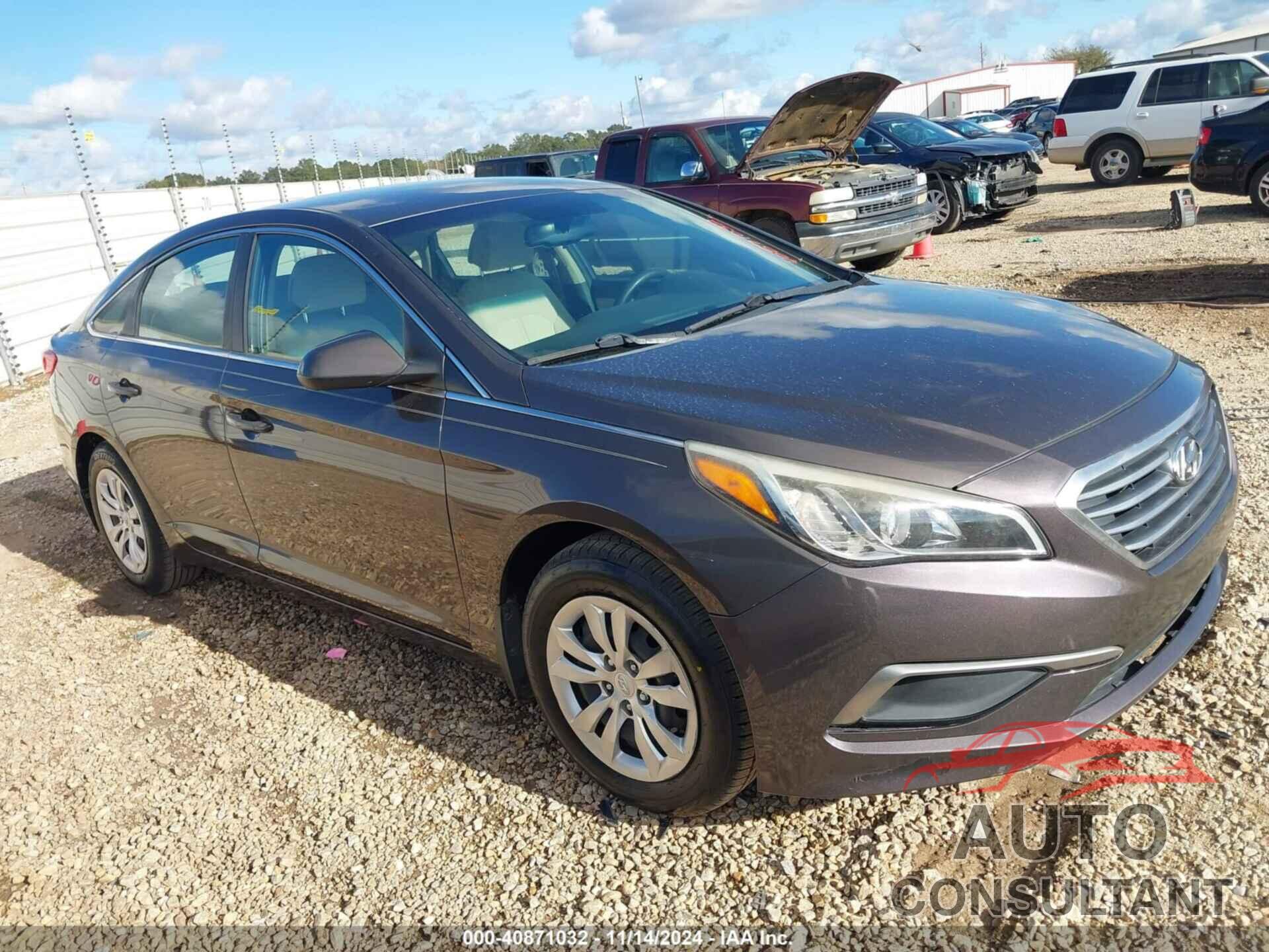 HYUNDAI SONATA 2017 - 5NPE24AF2HH458244