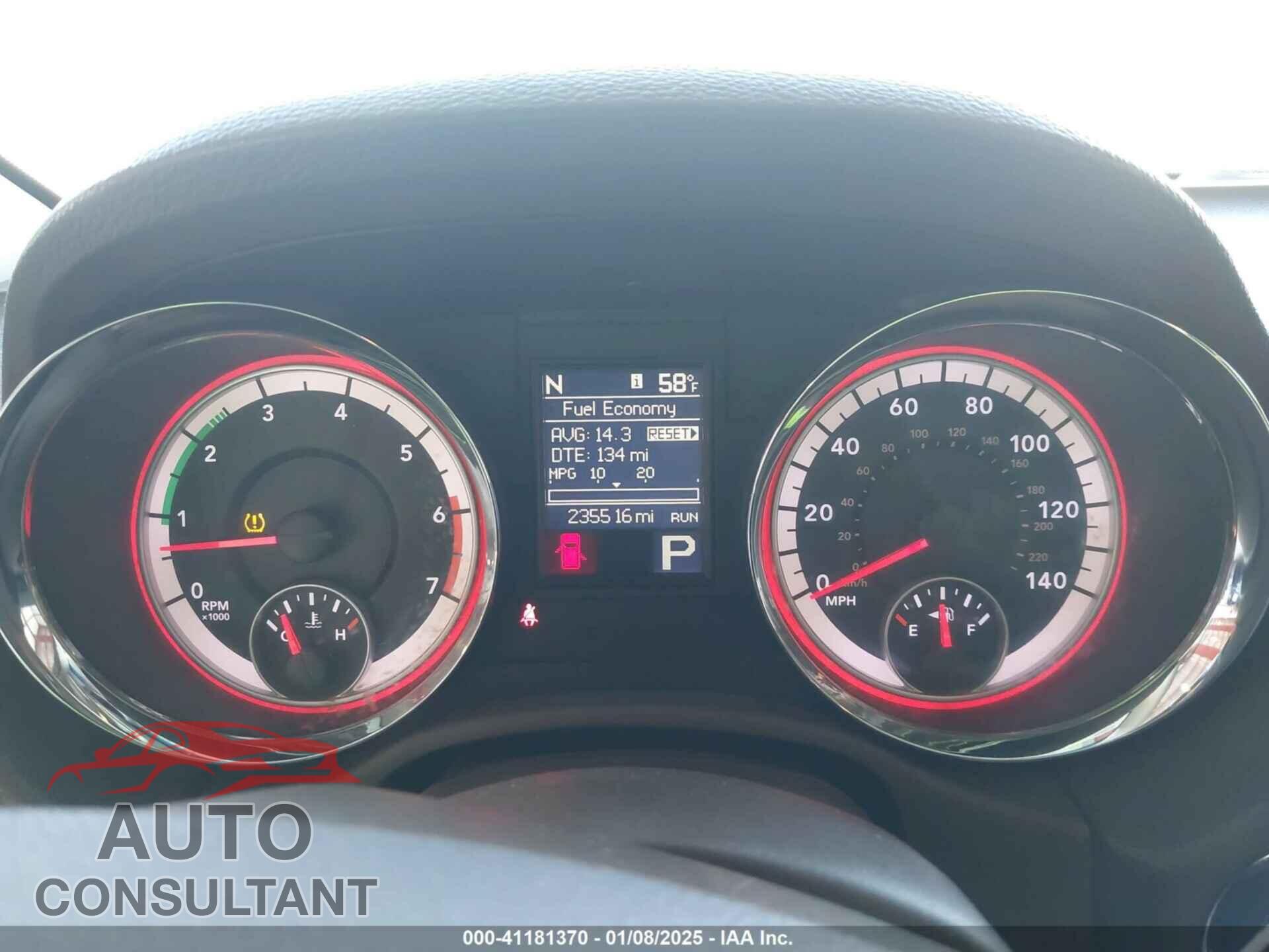 DODGE DURANGO 2011 - 1D4SE4GT9BC595632