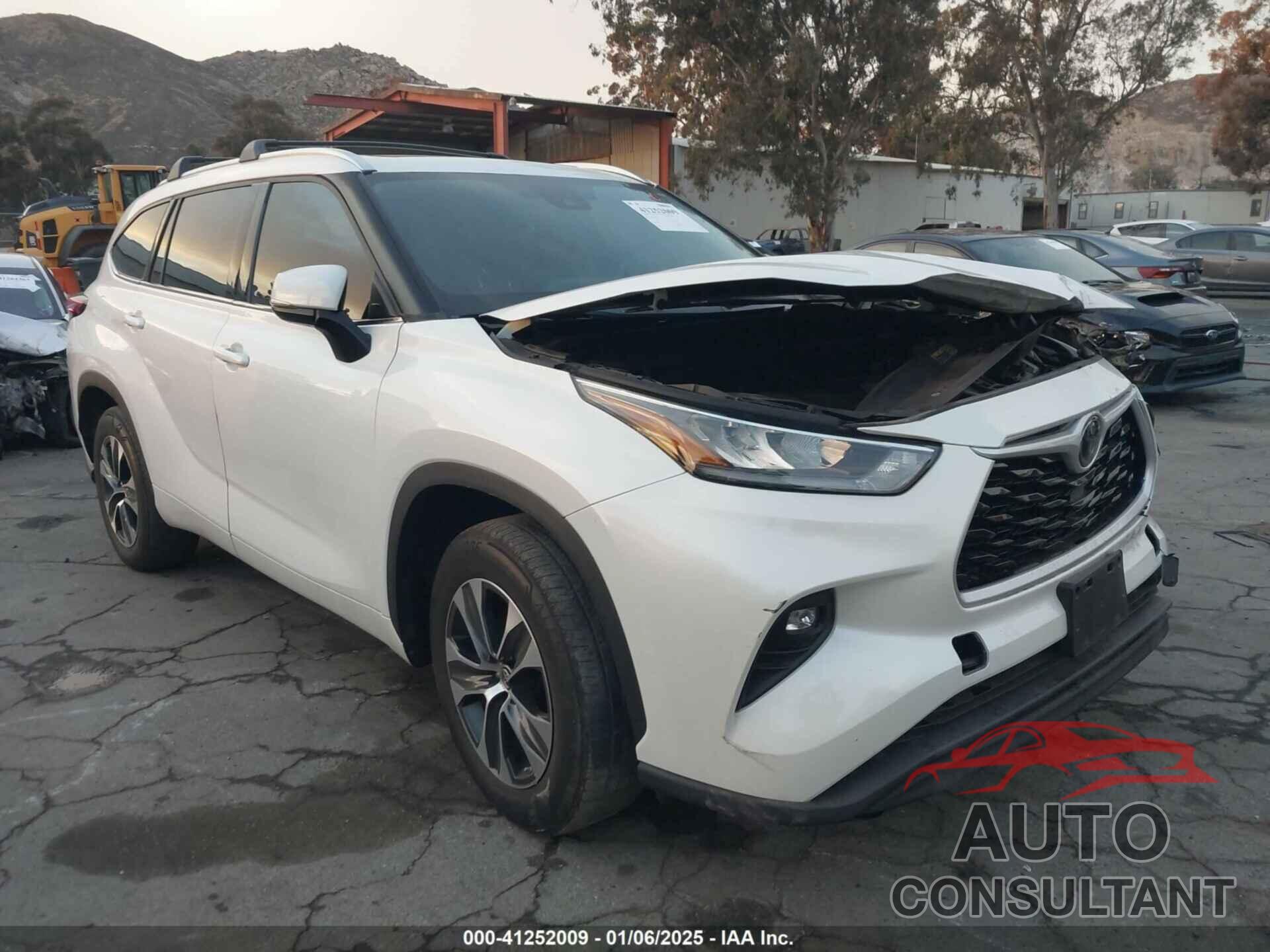 TOYOTA HIGHLANDER 2020 - 5TDHZRAH8LS510065
