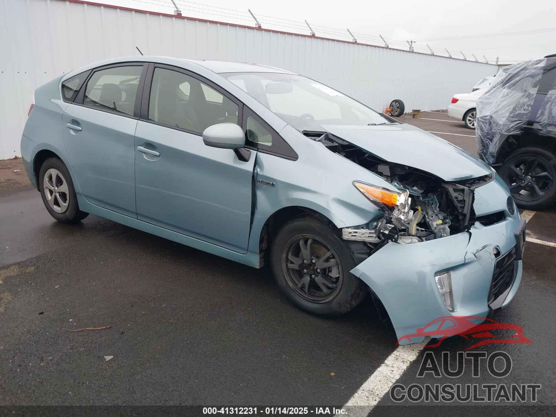 TOYOTA PRIUS 2012 - JTDKN3DU7C1510711