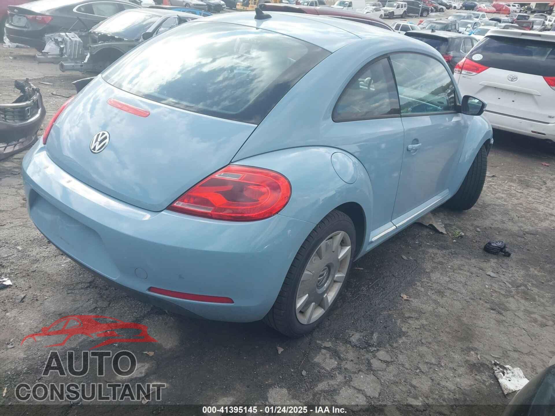 VOLKSWAGEN BEETLE 2012 - 3VWJP7AT6CM651620
