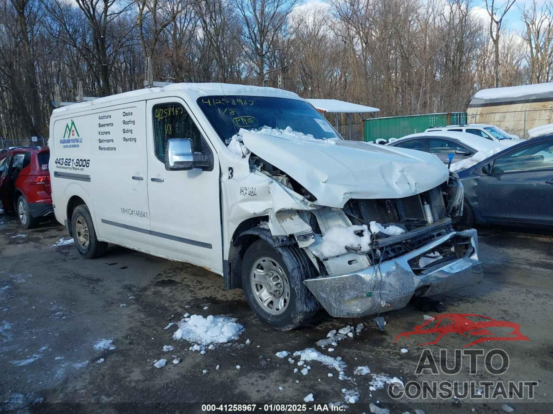 NISSAN NV 1500 2012 - 1N6BF0KM1CN106789