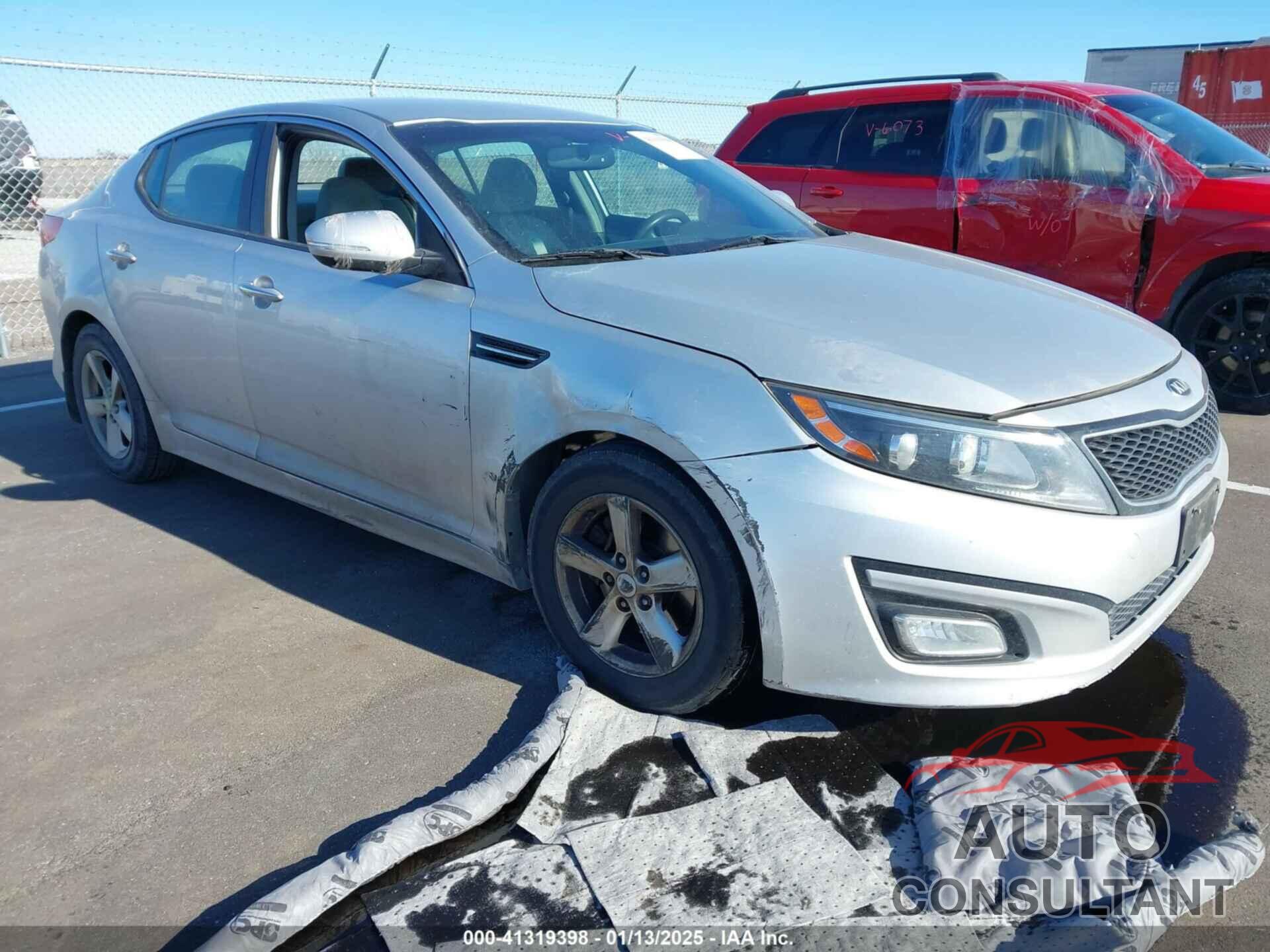 KIA OPTIMA 2014 - KNAGM4A70E5475144