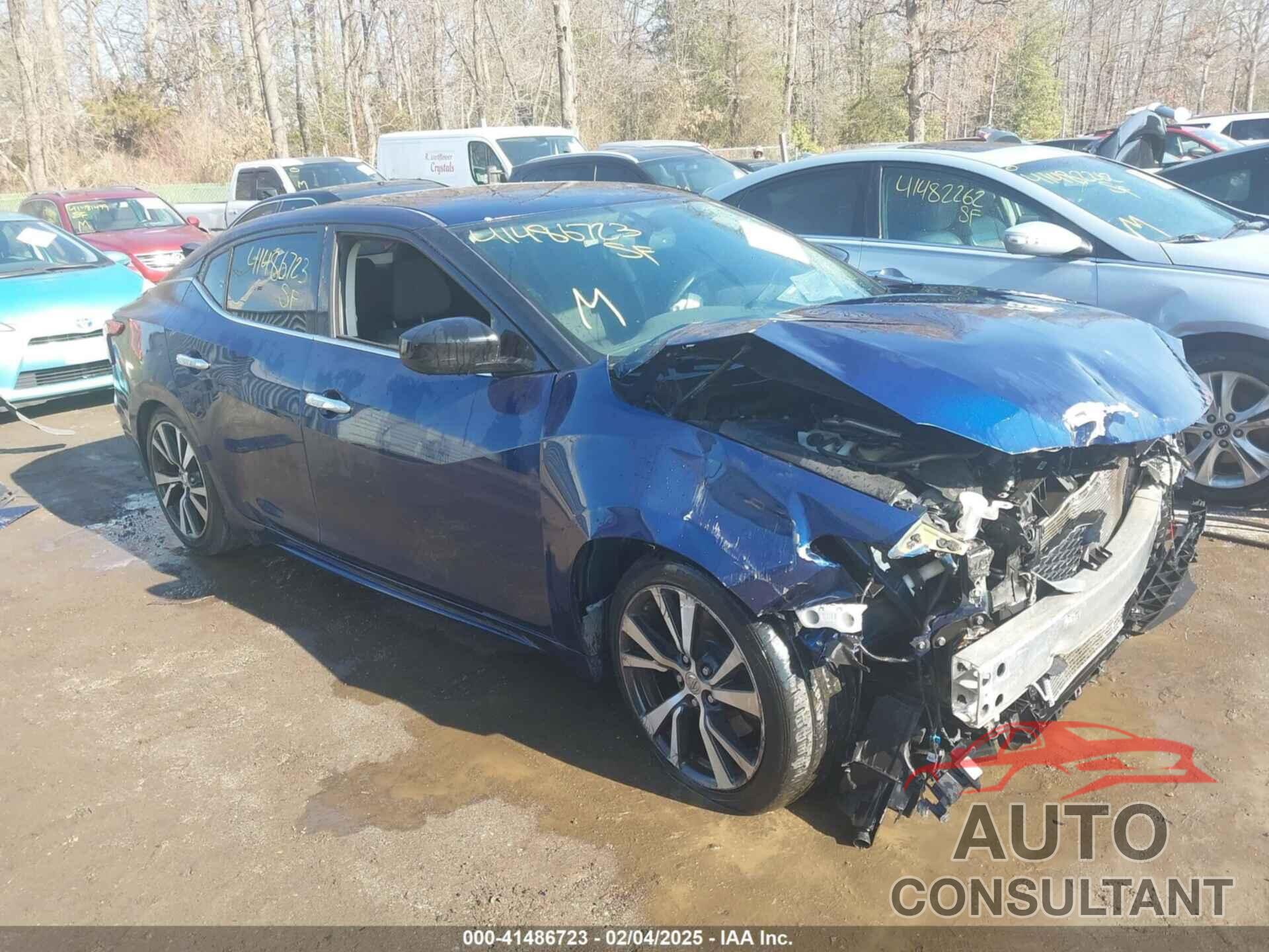 NISSAN MAXIMA 2017 - 1N4AA6AP1HC378327