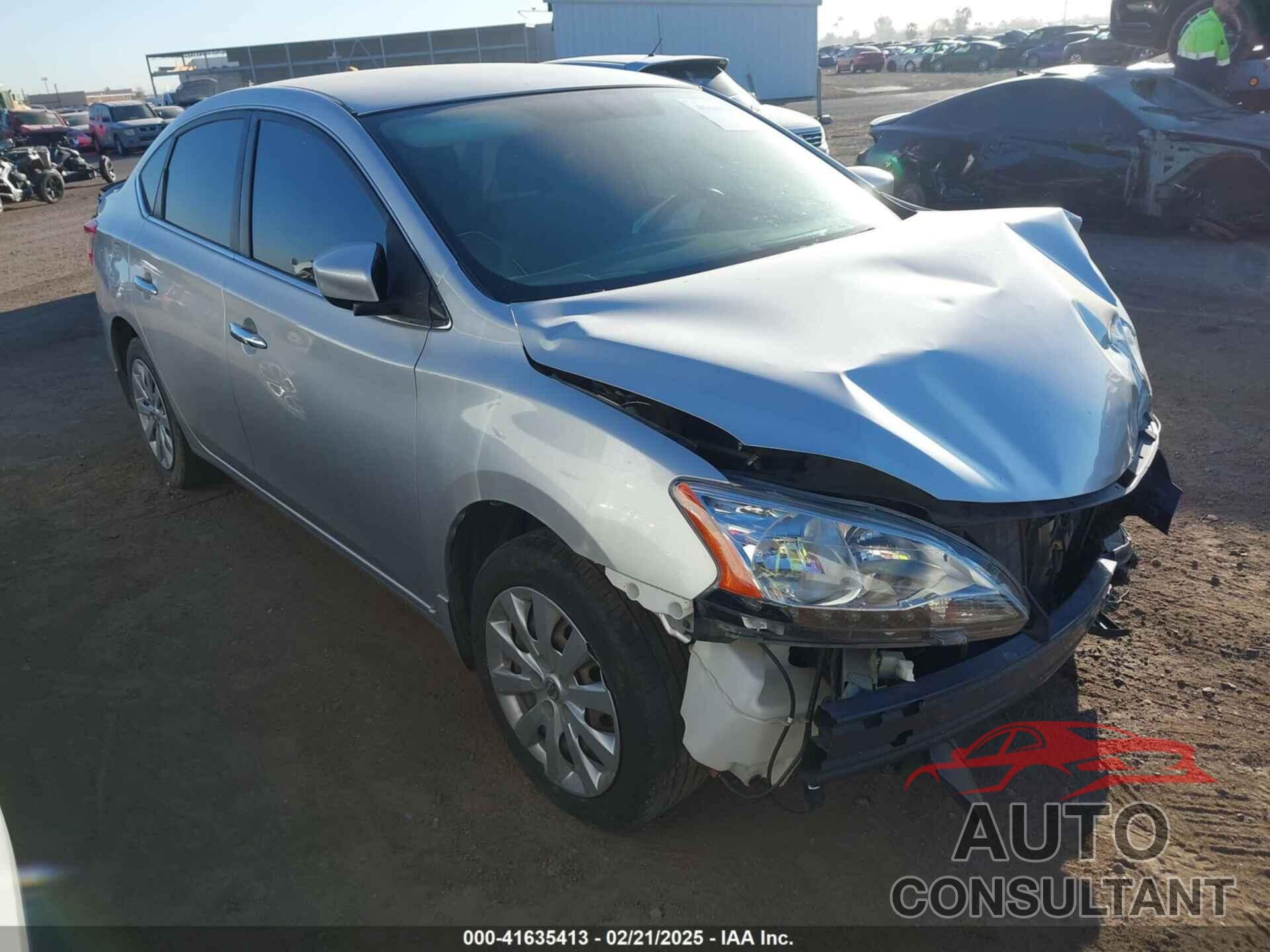 NISSAN SENTRA 2015 - 3N1AB7APXFY306790