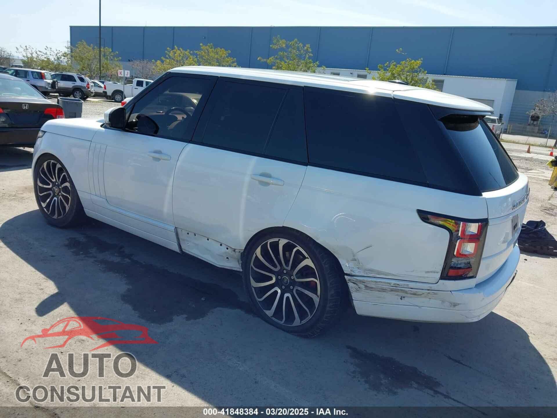 LAND ROVER RANGE ROVER 2013 - SALGS2DF7DA104884