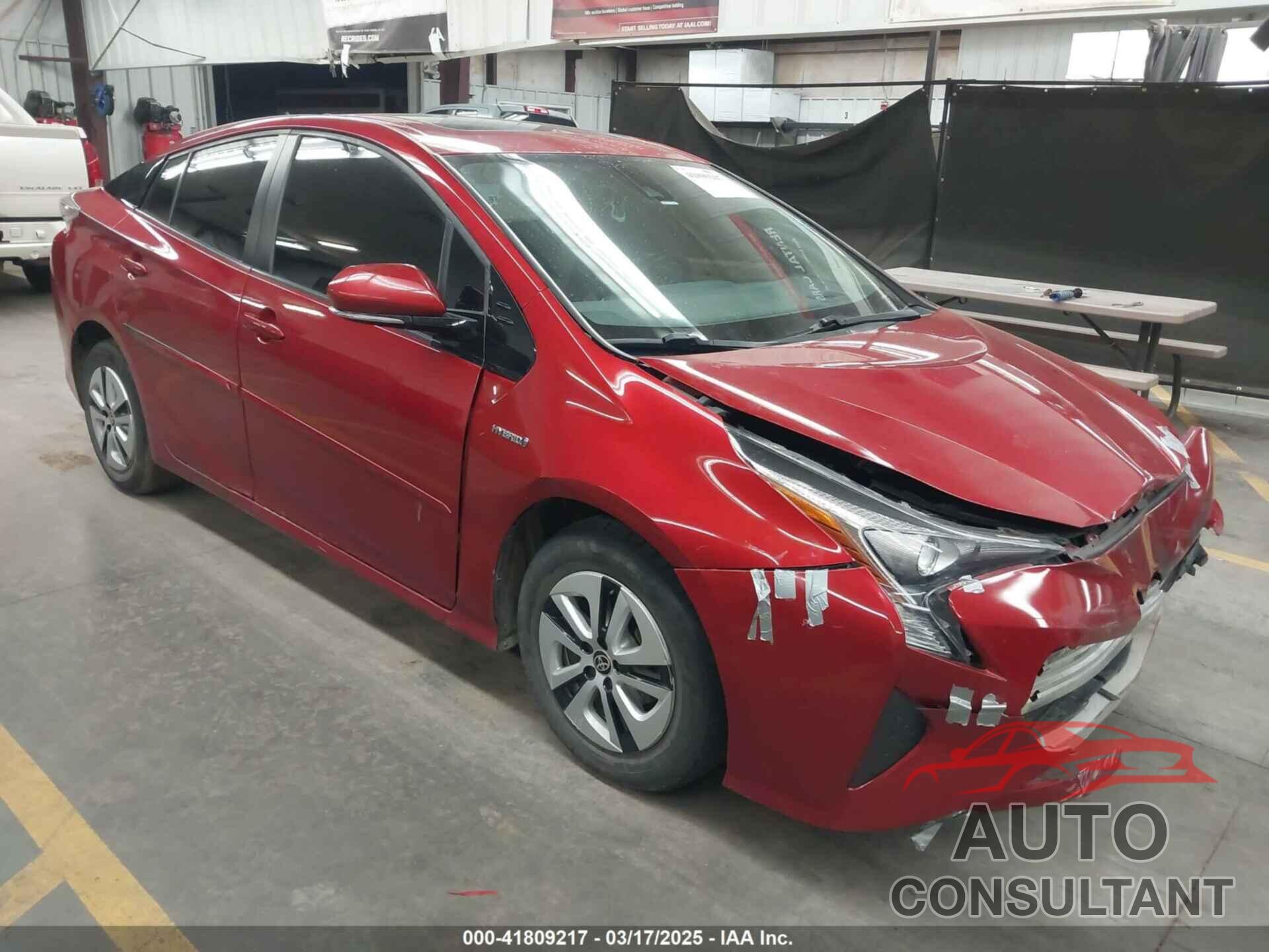 TOYOTA PRIUS 2016 - JTDKARFU0G3509454