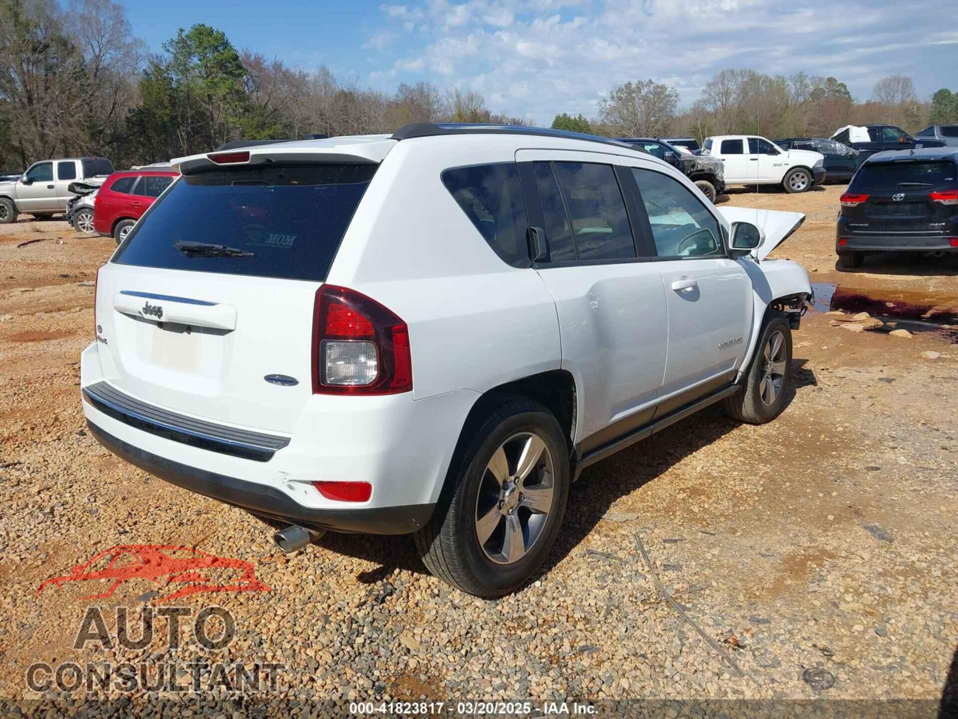 JEEP COMPASS 2017 - 1C4NJDEB2HD100626