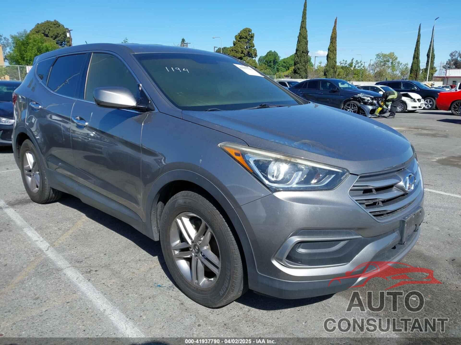 HYUNDAI SANTA FE SPORT 2018 - 5NMZT3LB1JH076809