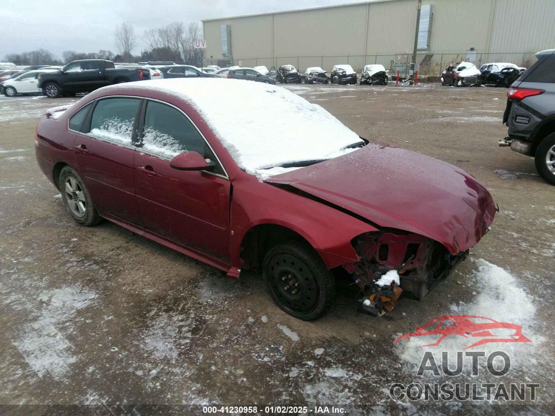 CHEVROLET IMPALA 2010 - 2G1WB5EK3A1137086