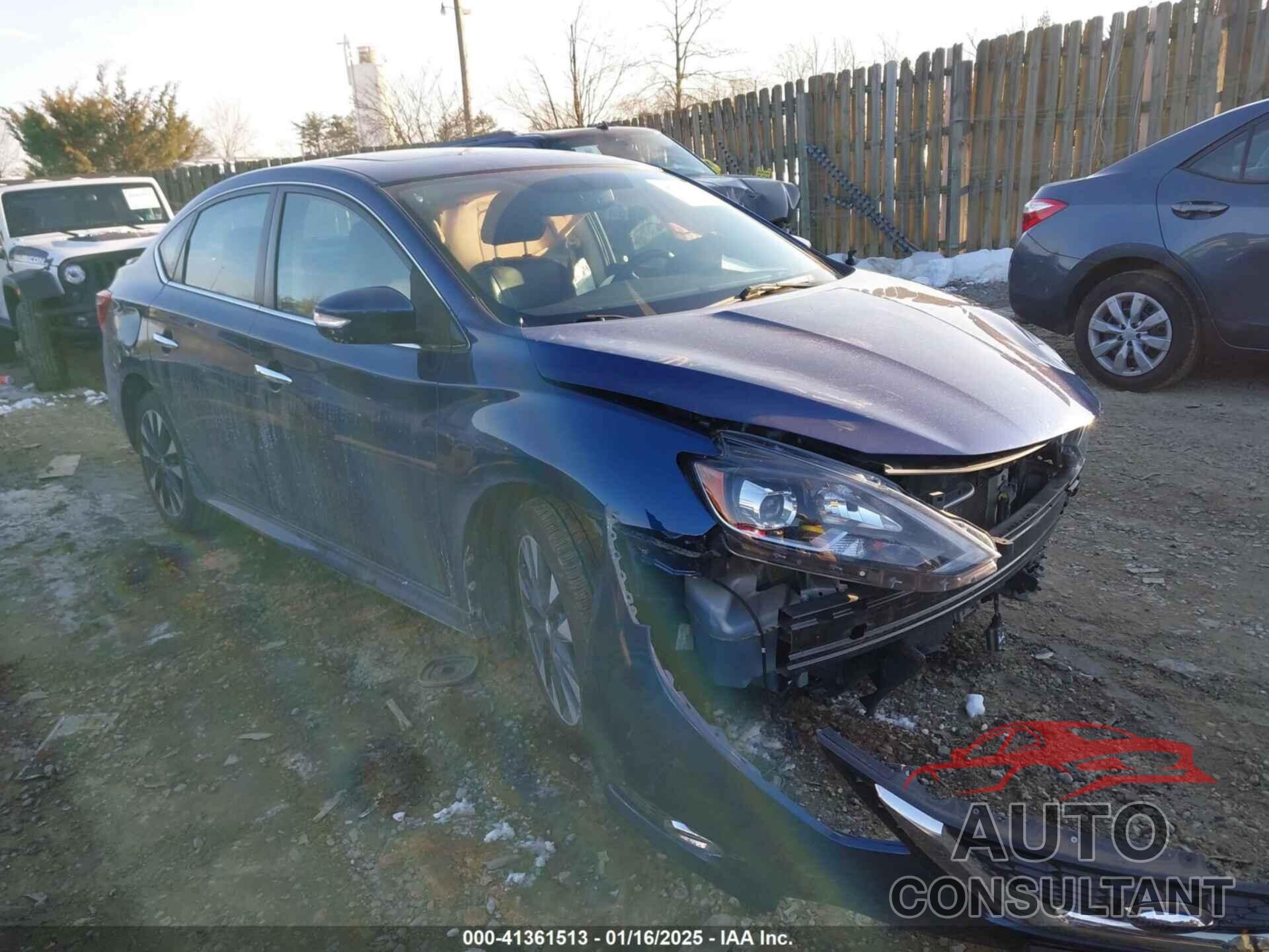 NISSAN SENTRA 2019 - 3N1CB7AP2KY310951