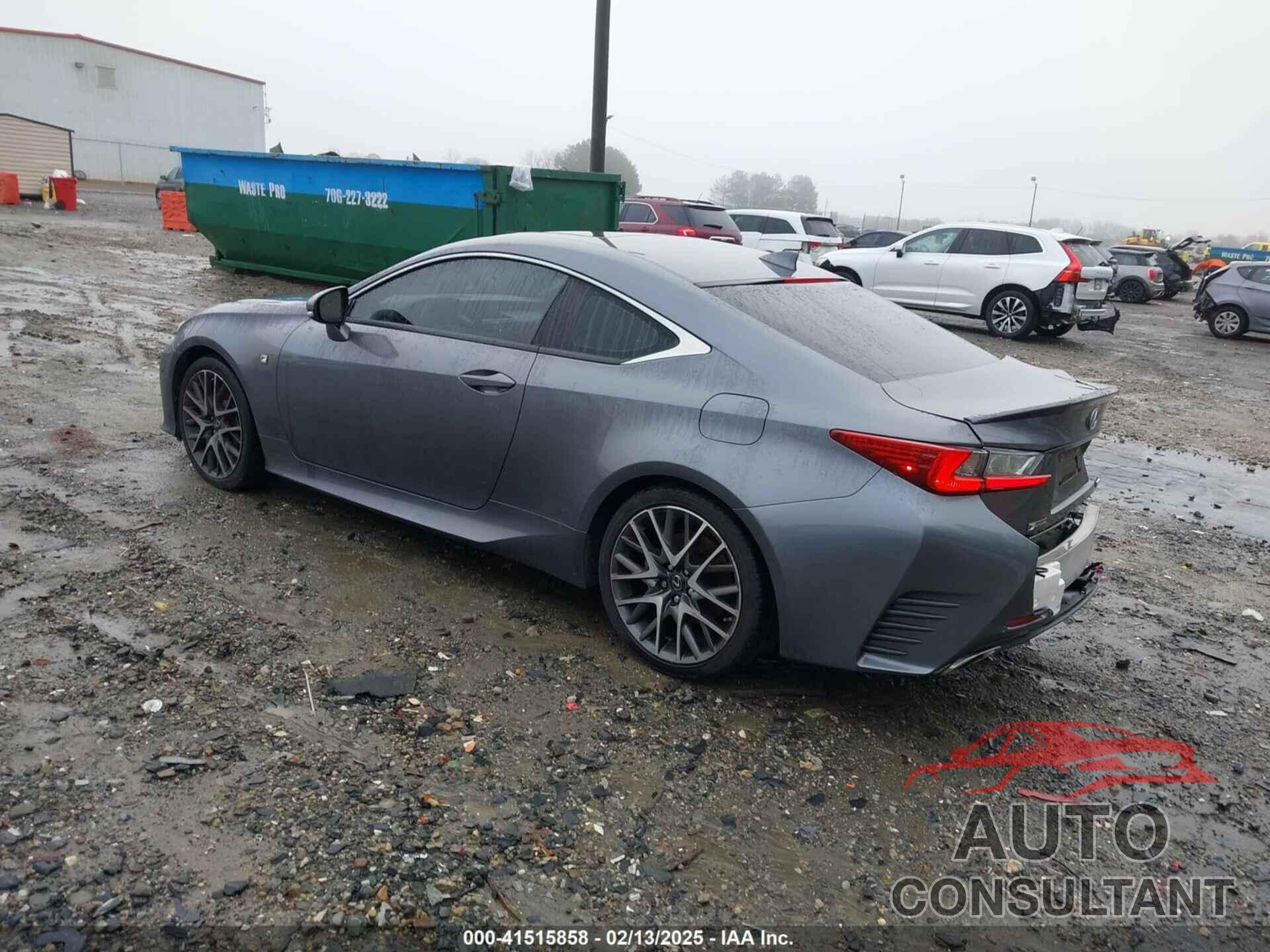 LEXUS RC 350 2015 - JTHHE5BCXF5009677