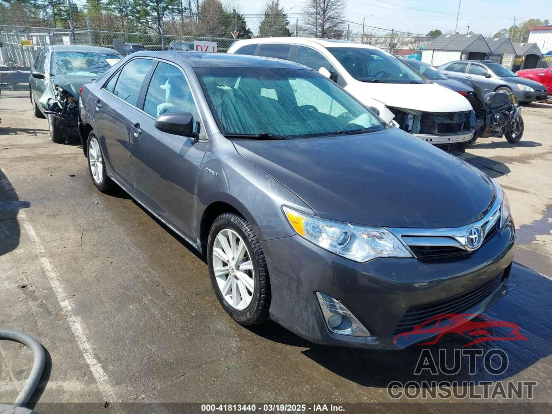 TOYOTA CAMRY HYBRID 2012 - 4T1BD1FK1CU061488