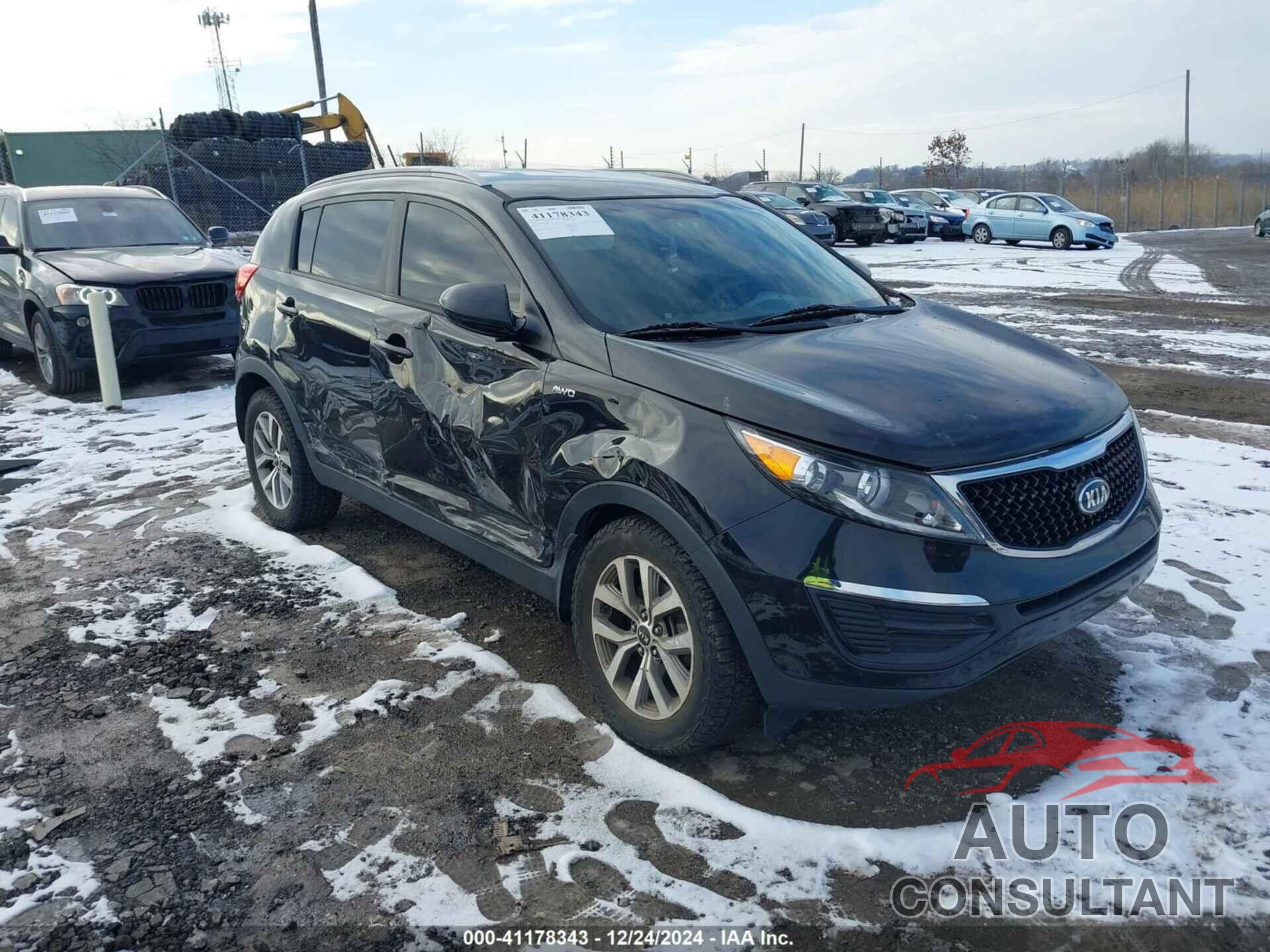 KIA SPORTAGE 2016 - KNDPBCAC6G7874017