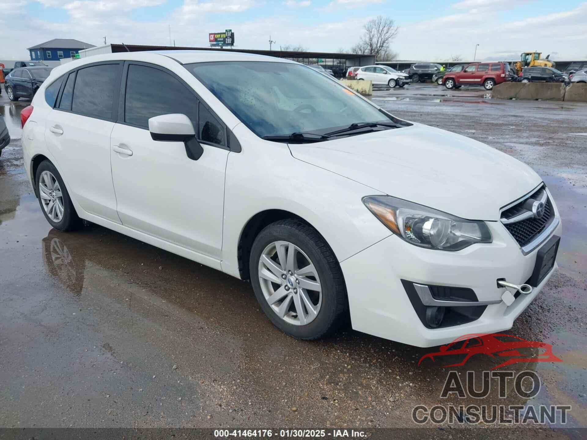 SUBARU IMPREZA 2016 - JF1GPAB61GH284774