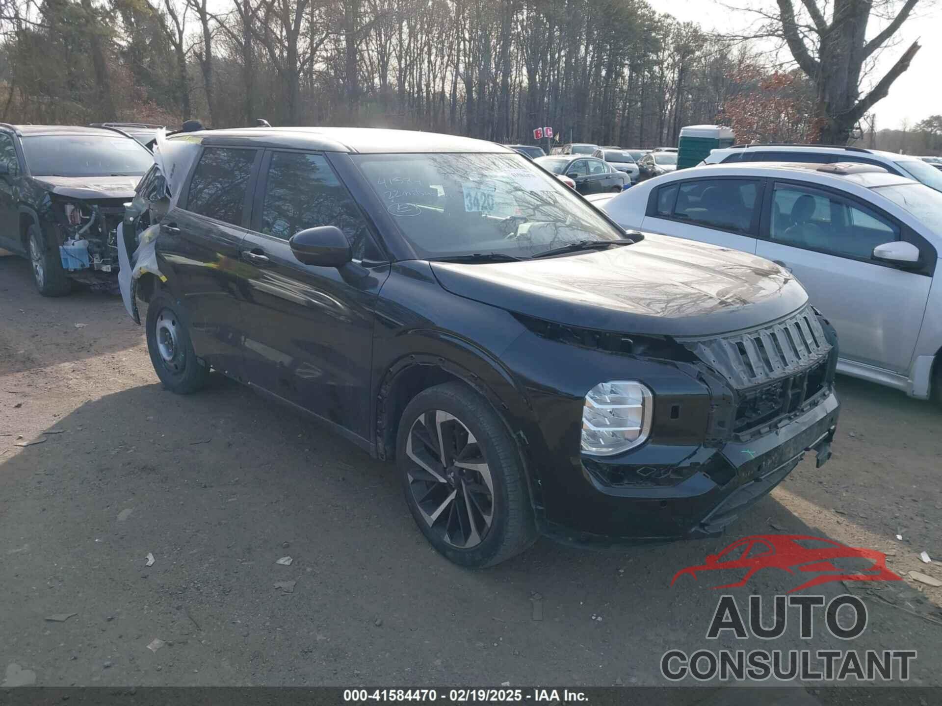 MITSUBISHI OUTLANDER 2022 - JA4J4UA8XNZ009760